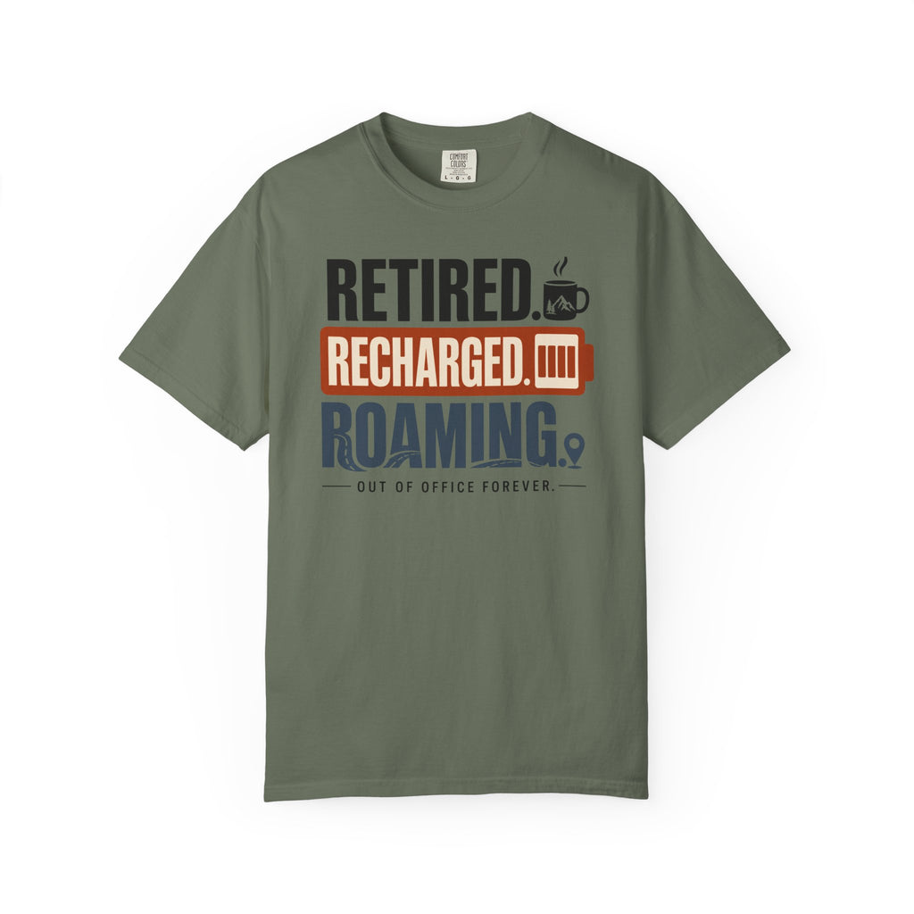 Retired Recharged Roaming - T-Shirt