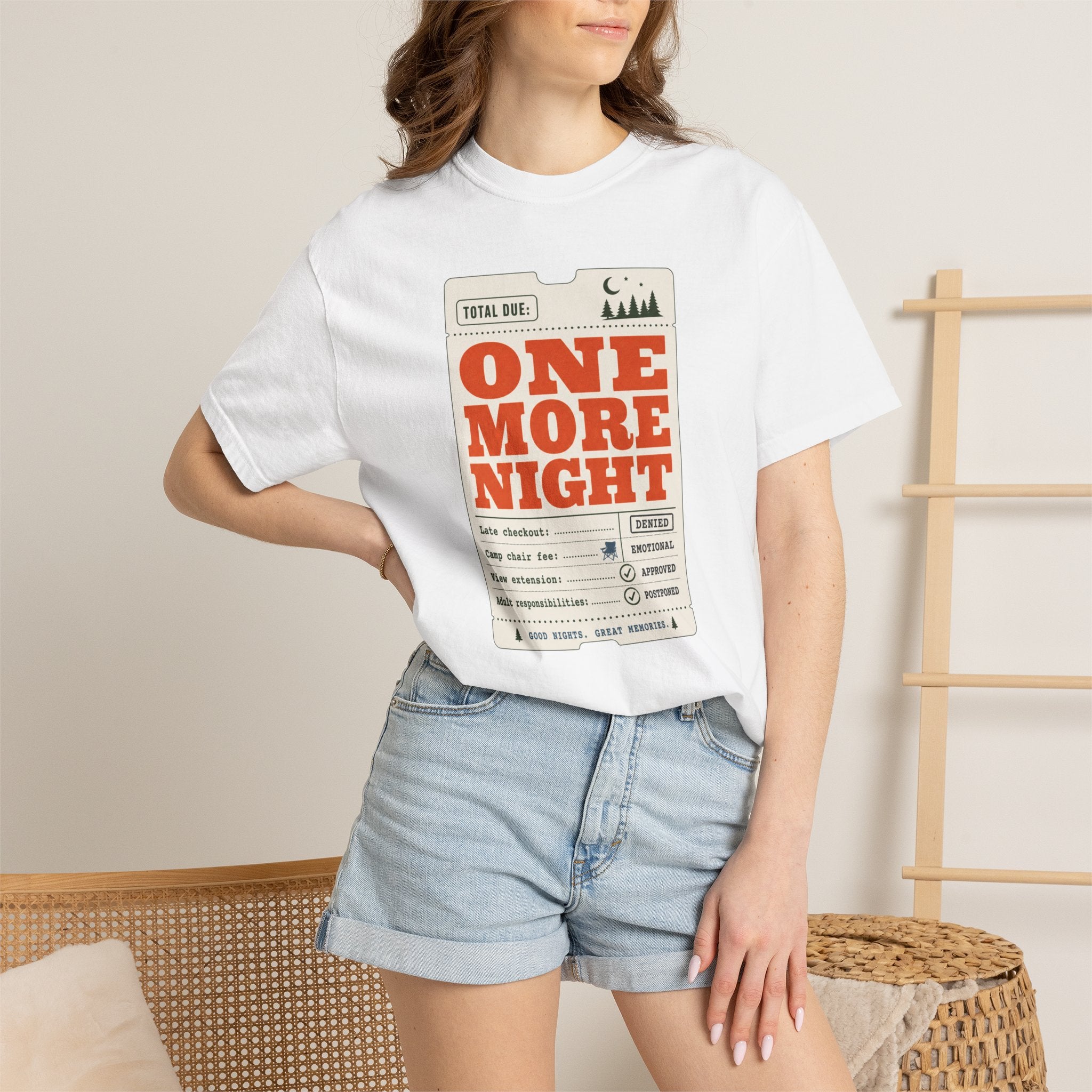Total Due One More Night - T-Shirt