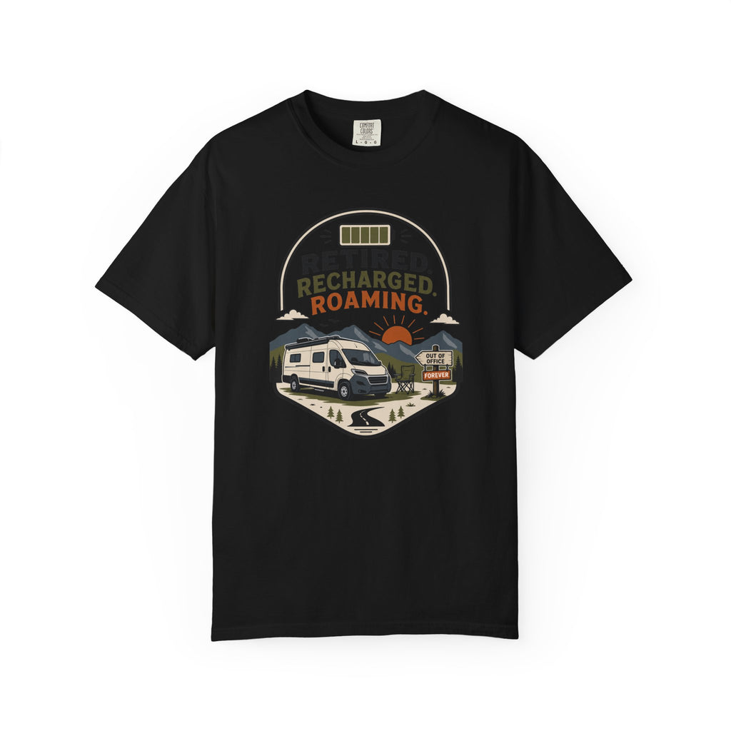 Retired Recharged Roaming - T-Shirt