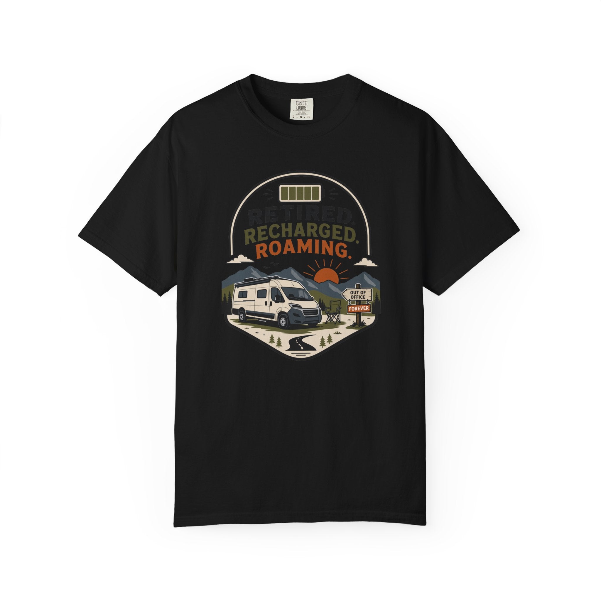Retired Recharged Roaming - T-Shirt