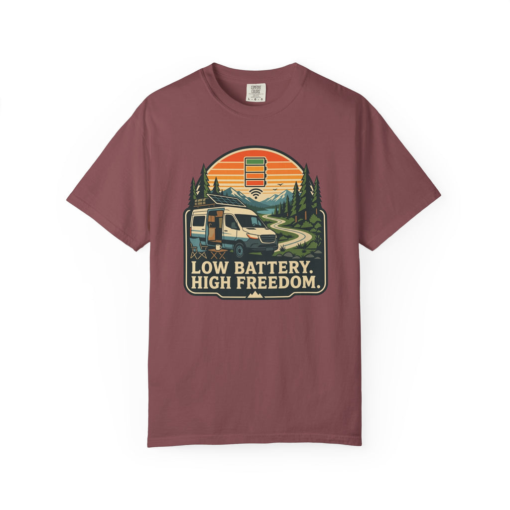 Low Battery High Freedom - T-Shirt