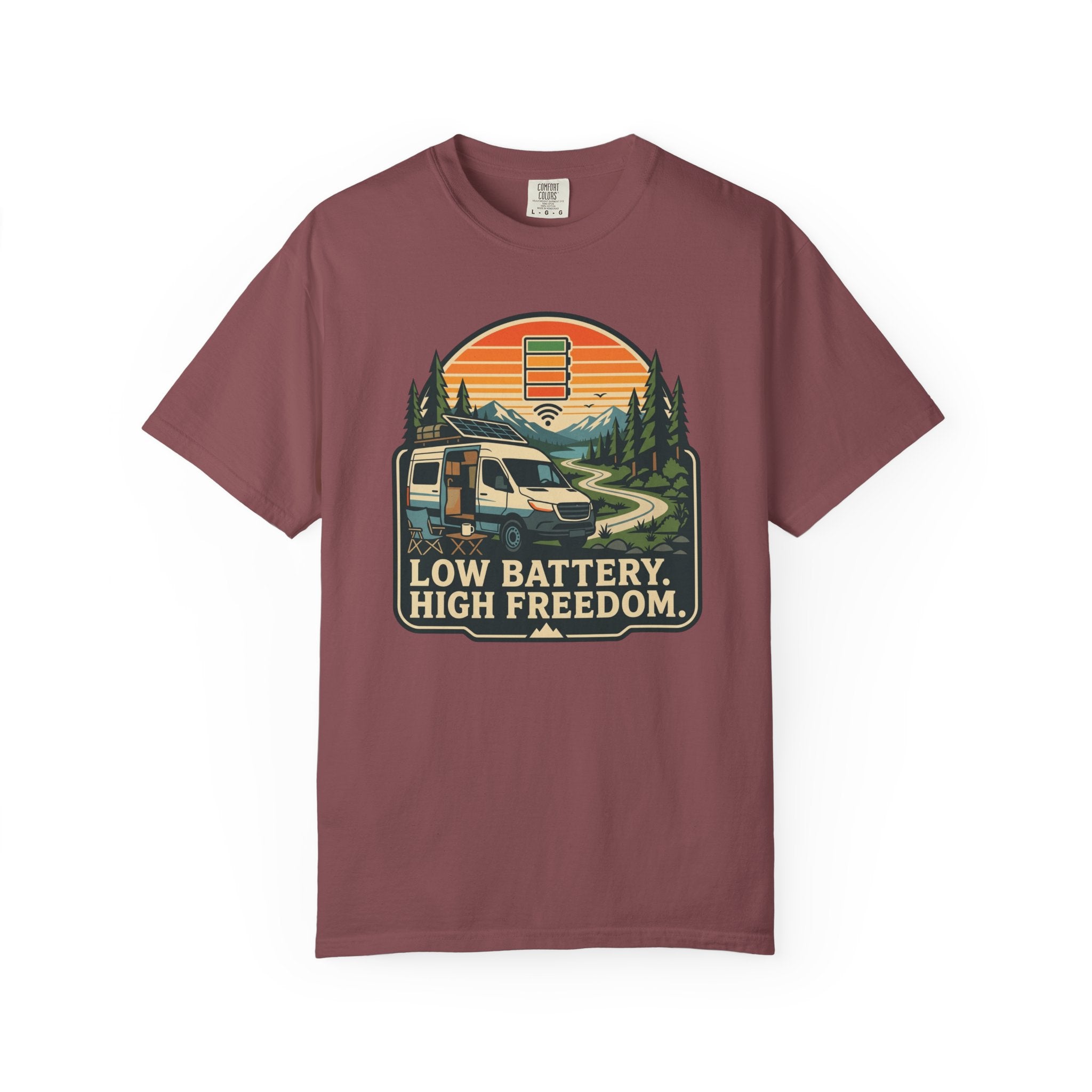 Low Battery High Freedom - T-Shirt