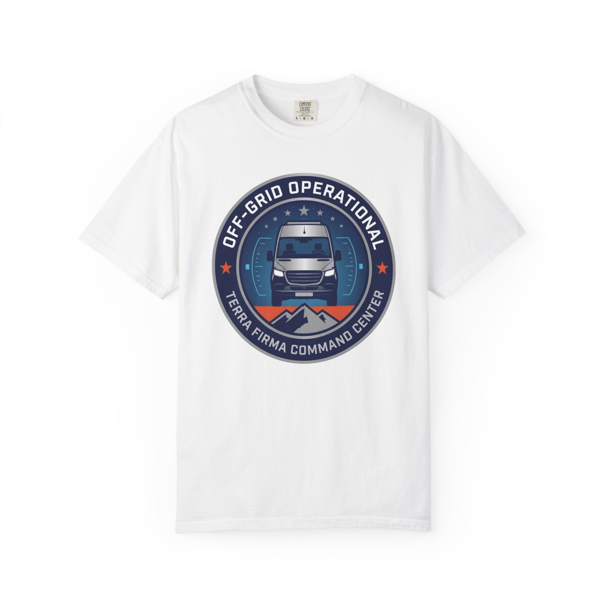 Off-grid Operational Terra Firma Command Center - T-Shirt