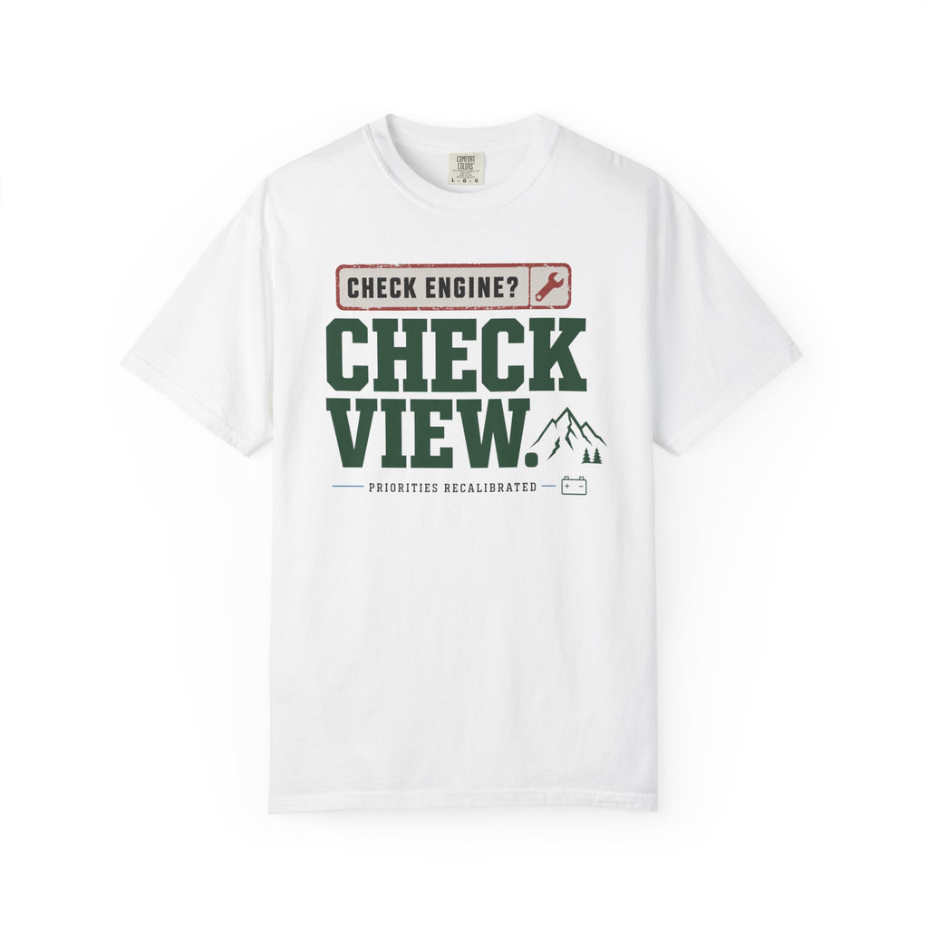 Check Engine Check View - T-Shirt