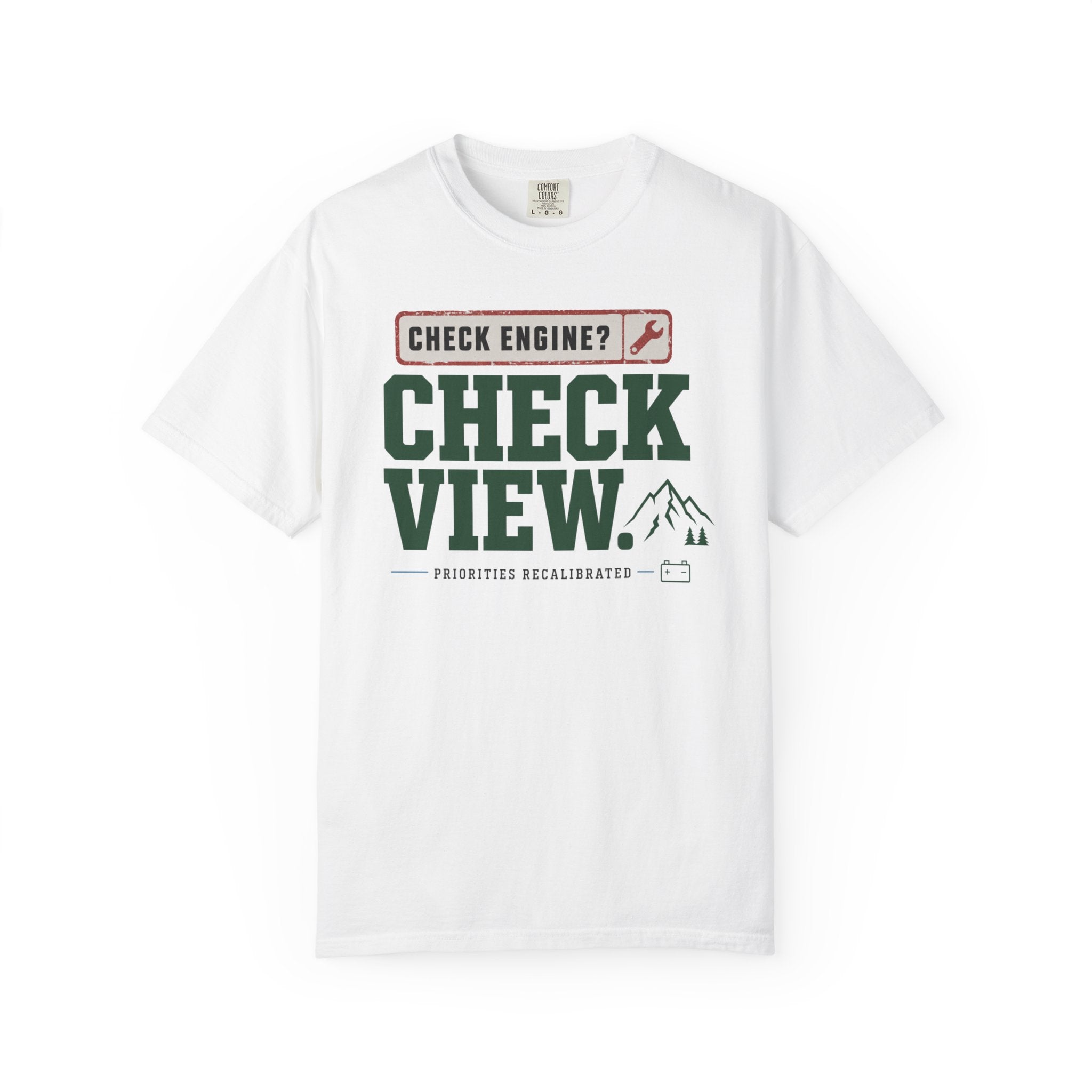 Check Engine Check View - T-Shirt