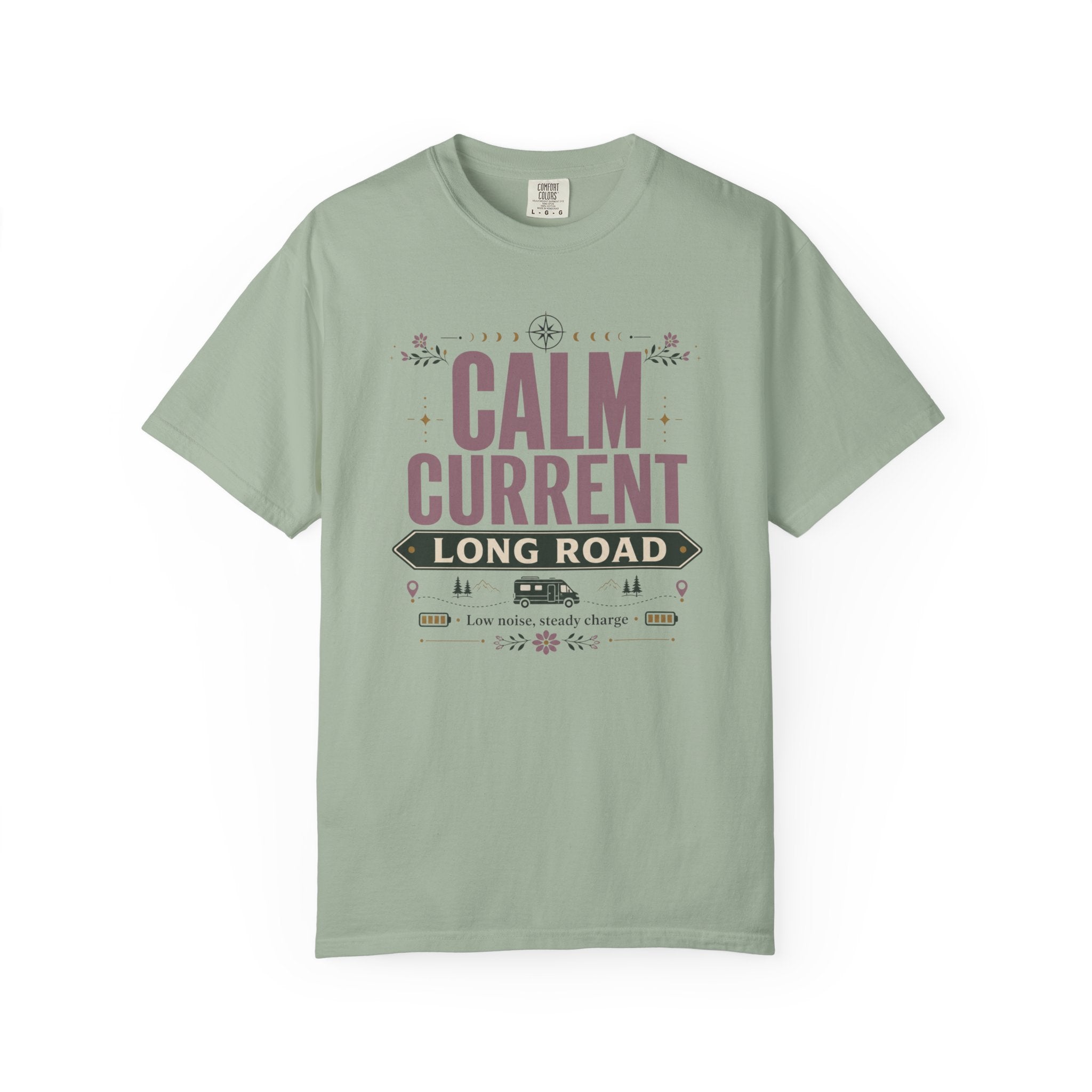 Calm Current Long Road - T-Shirt