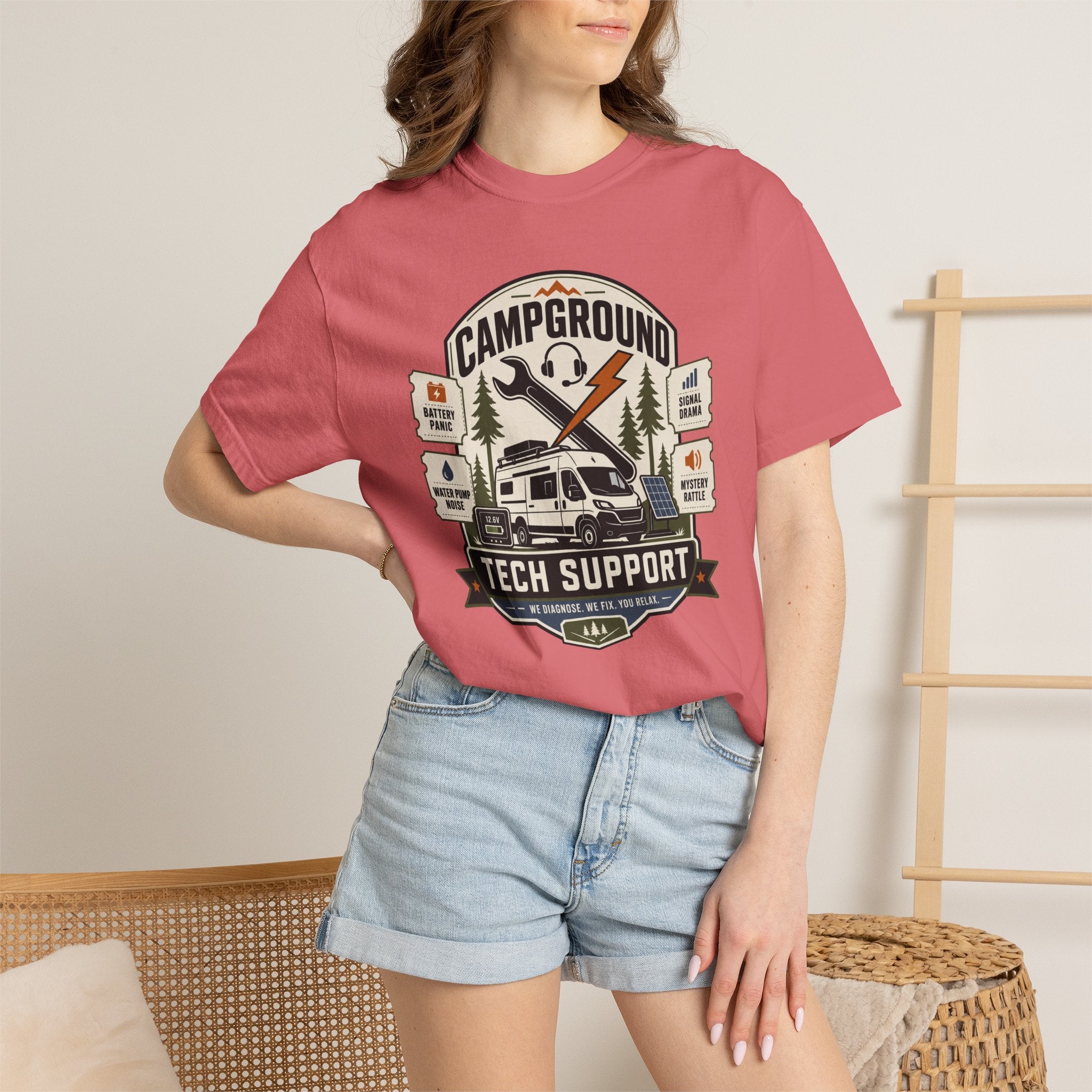 Campground Tech Support - T-Shirt