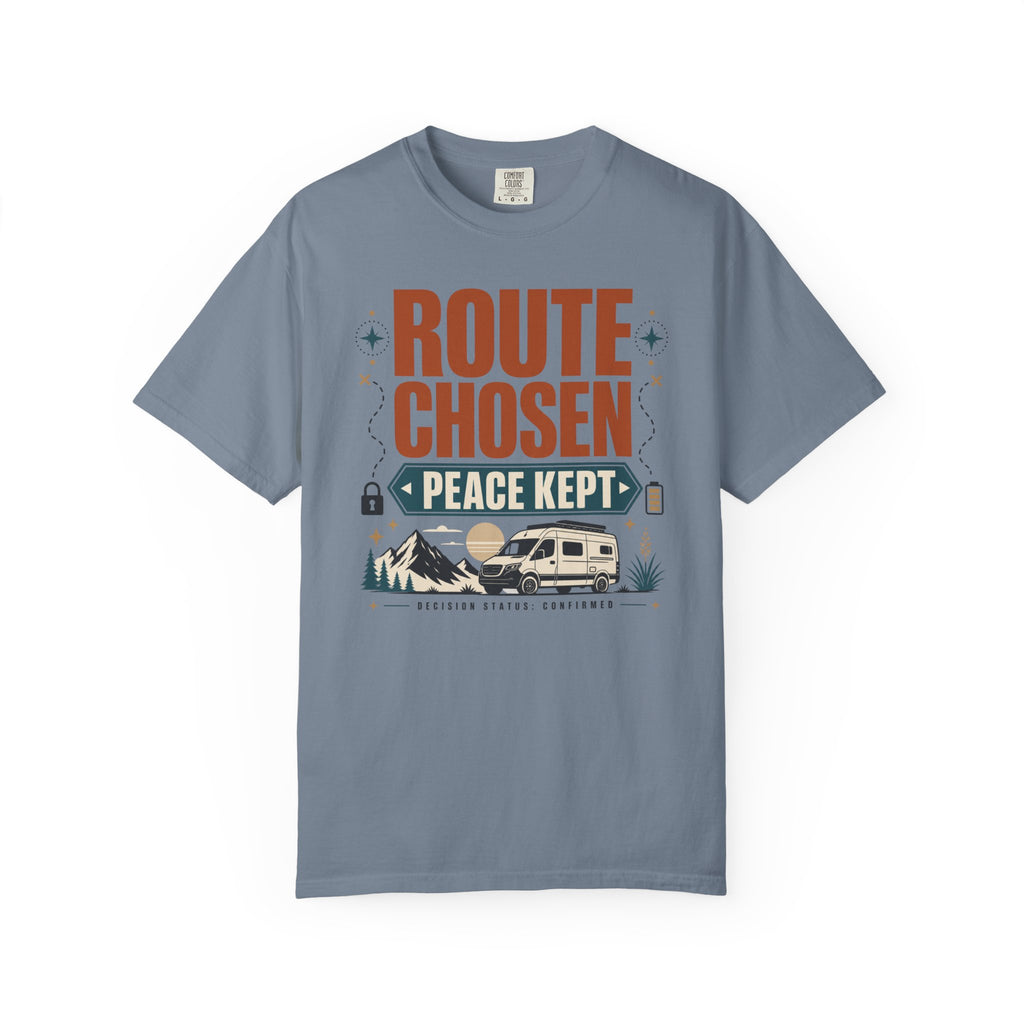 Route Chosen Peace Kept - T-Shirt