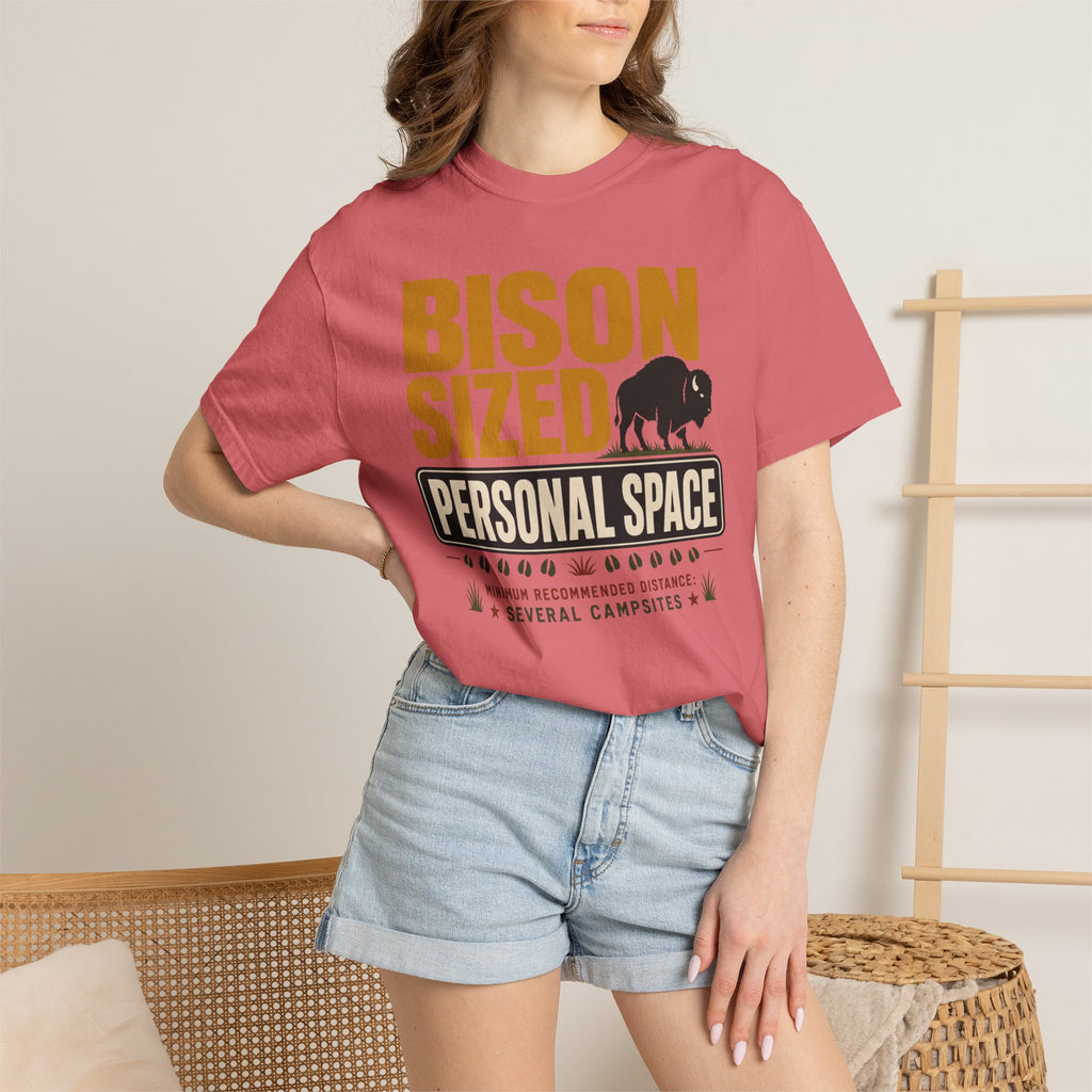 Bison Sized Personal Space - T-Shirt