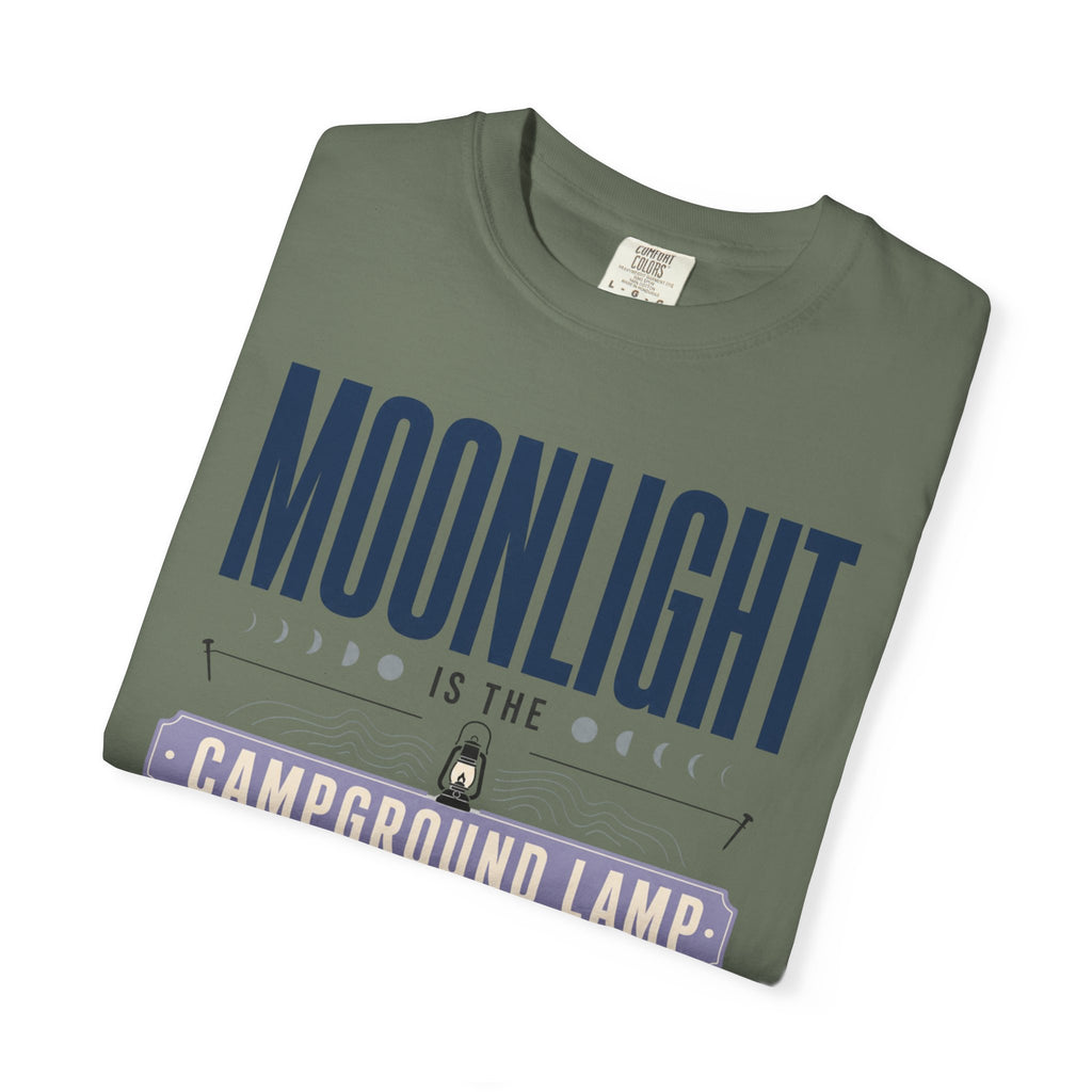 Moonlight Is The Campground Lamp - T-Shirt