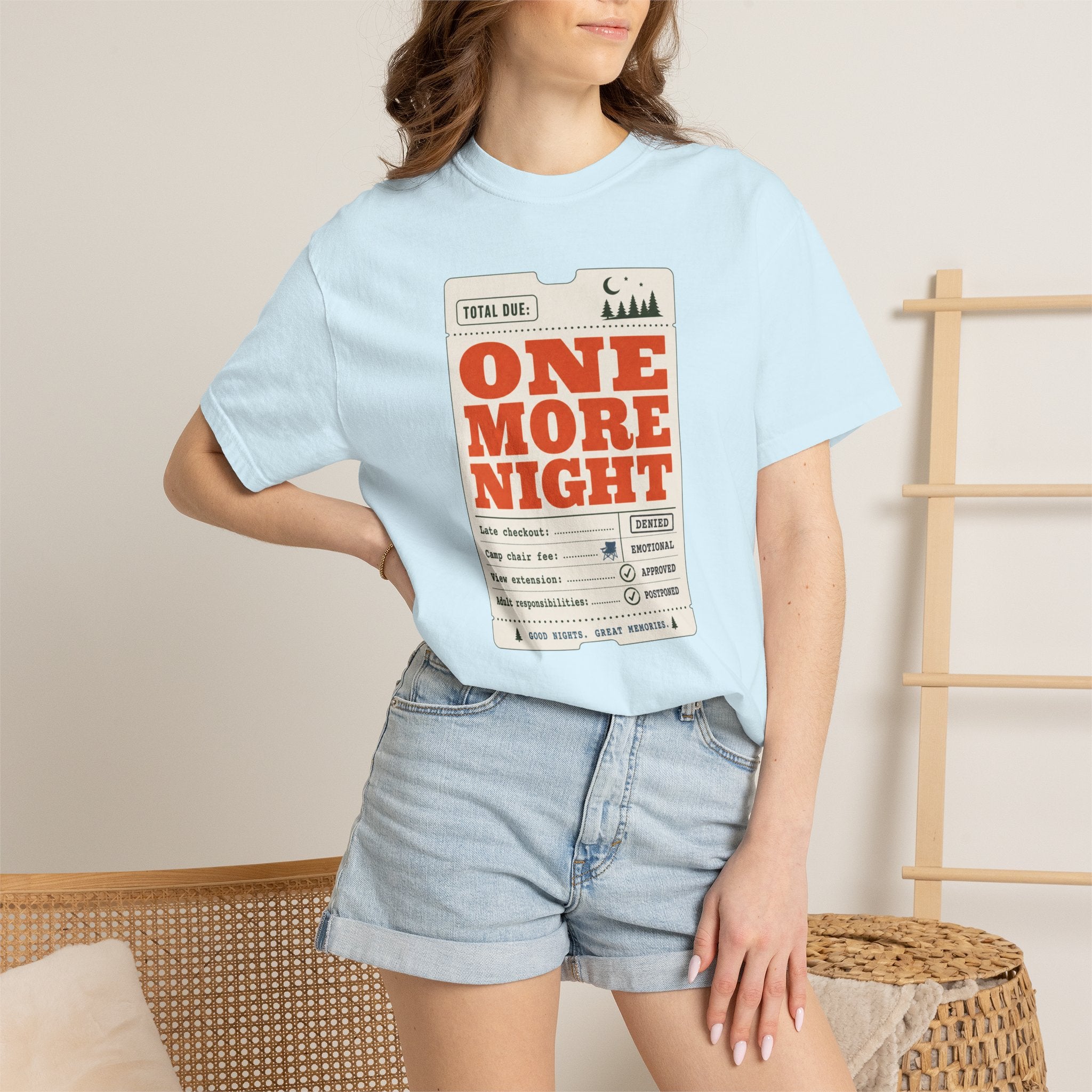 Total Due One More Night - T-Shirt