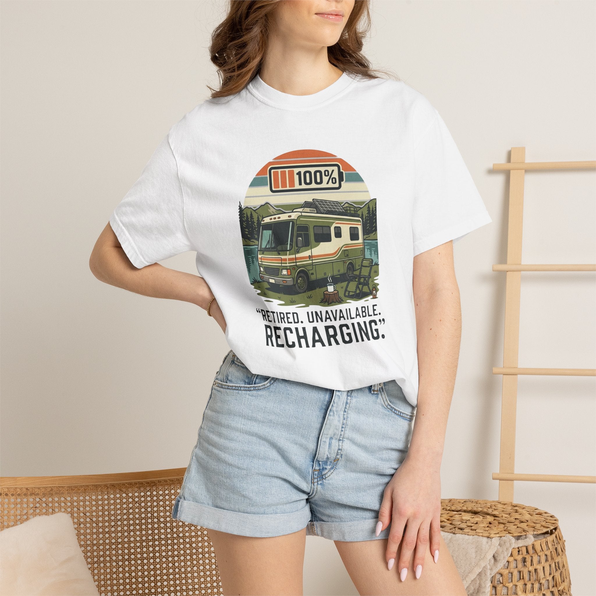 Retired Unavailable Recharging - T-Shirt