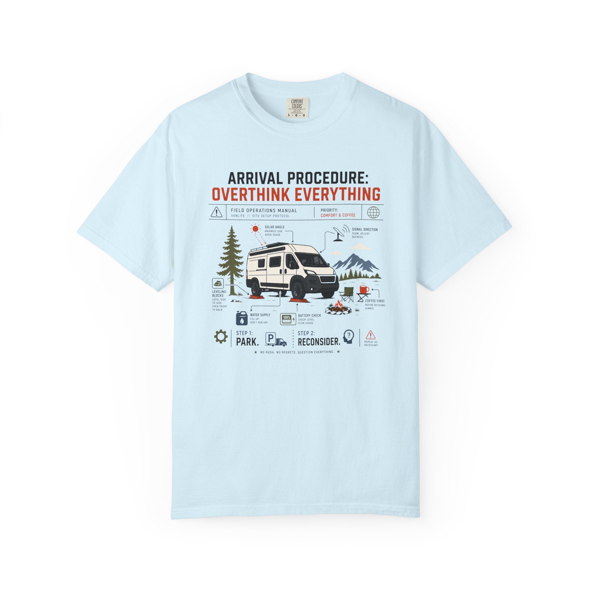 Arrival Procedure Overthink Everything - T-Shirt