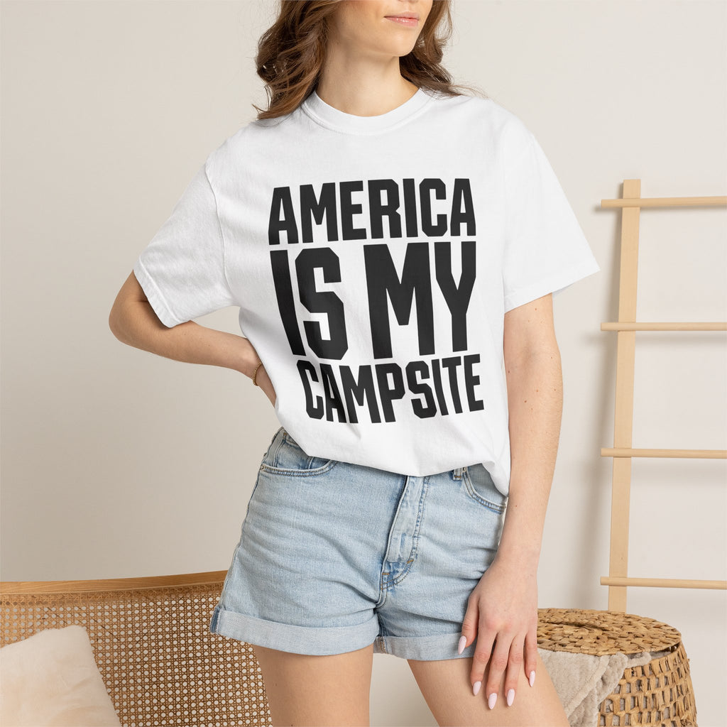 America Is My Campsite - T-Shirt