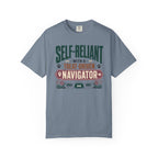 Self Reliant With A Treat Driven Navigator - T-Shirt
