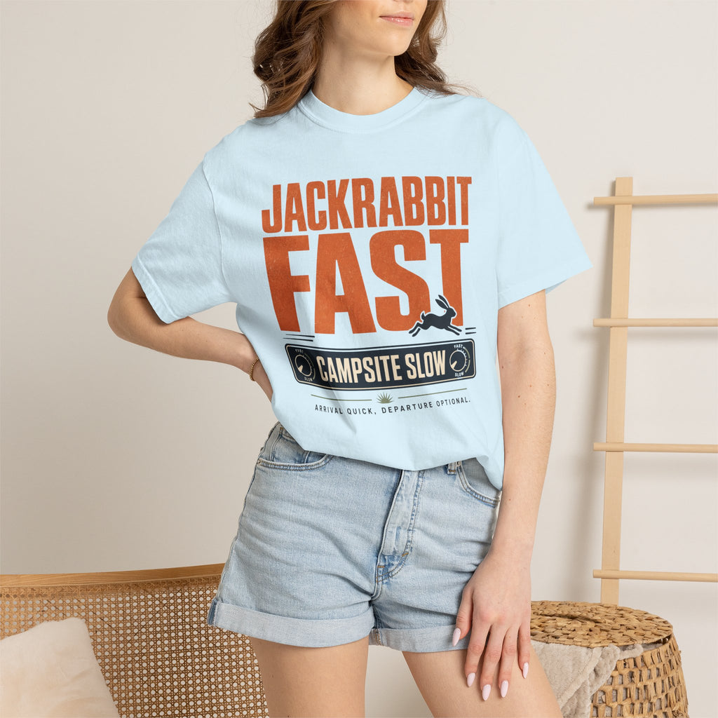 Jackrabbit Fast Campsite Slow - T-Shirt