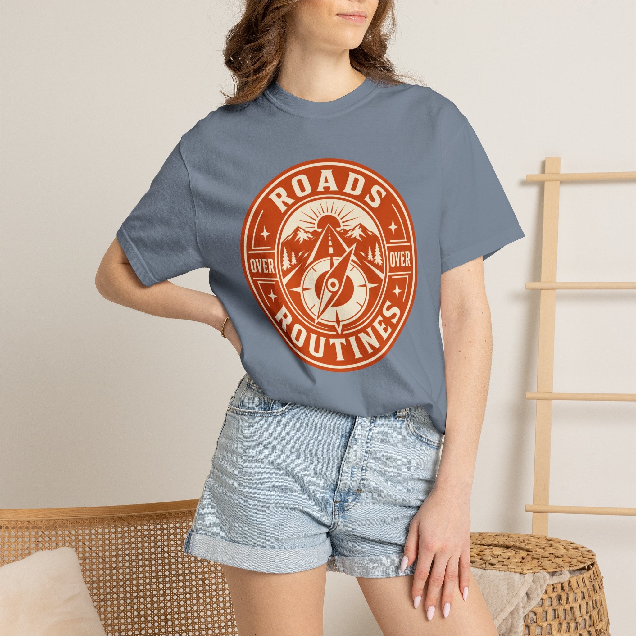 Roads Over Routines - T-Shirt