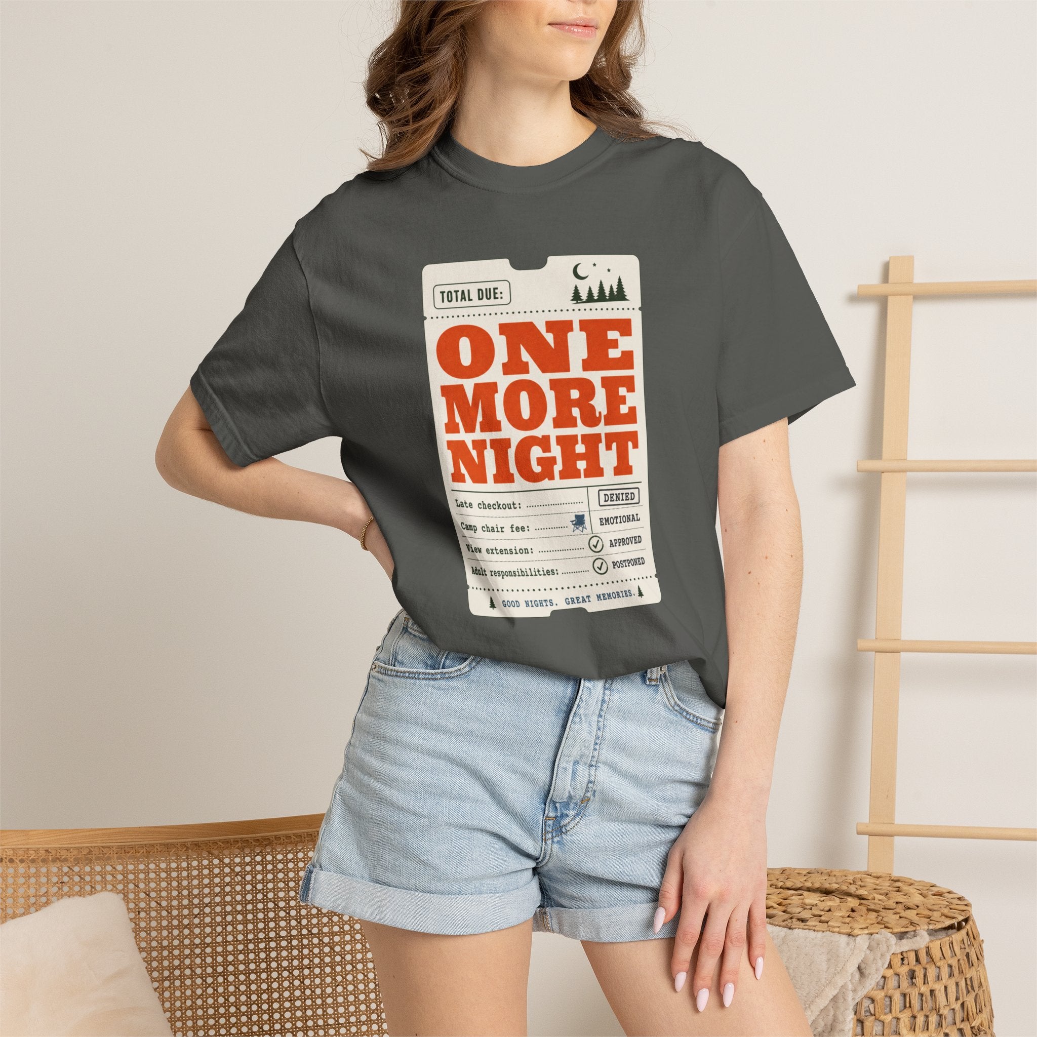 Total Due One More Night - T-Shirt