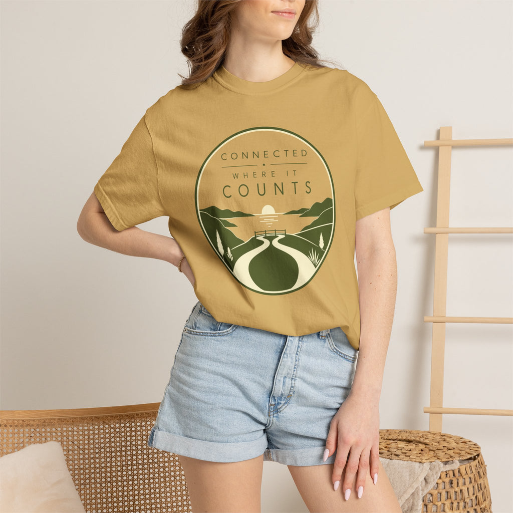 Connected Where It Counts - T-Shirt