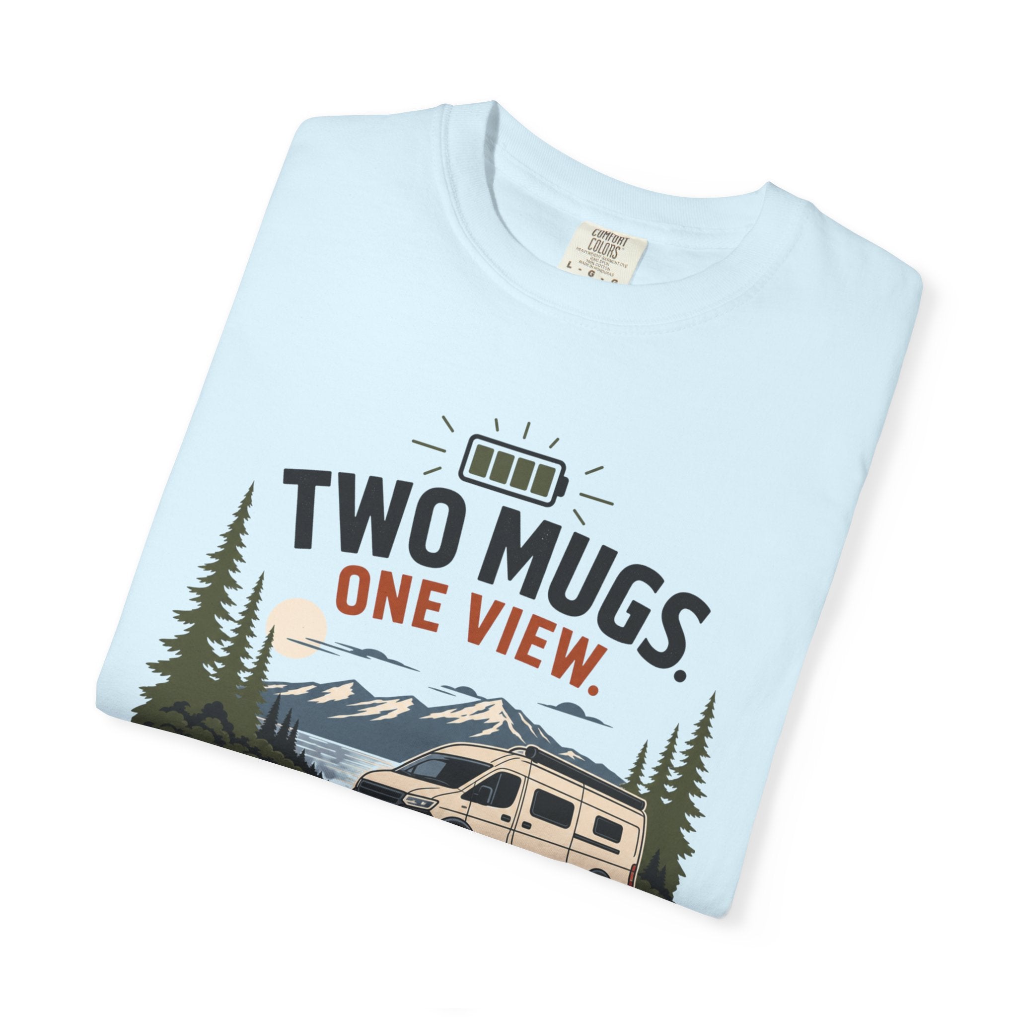 Two Mugs One View - T-Shirt