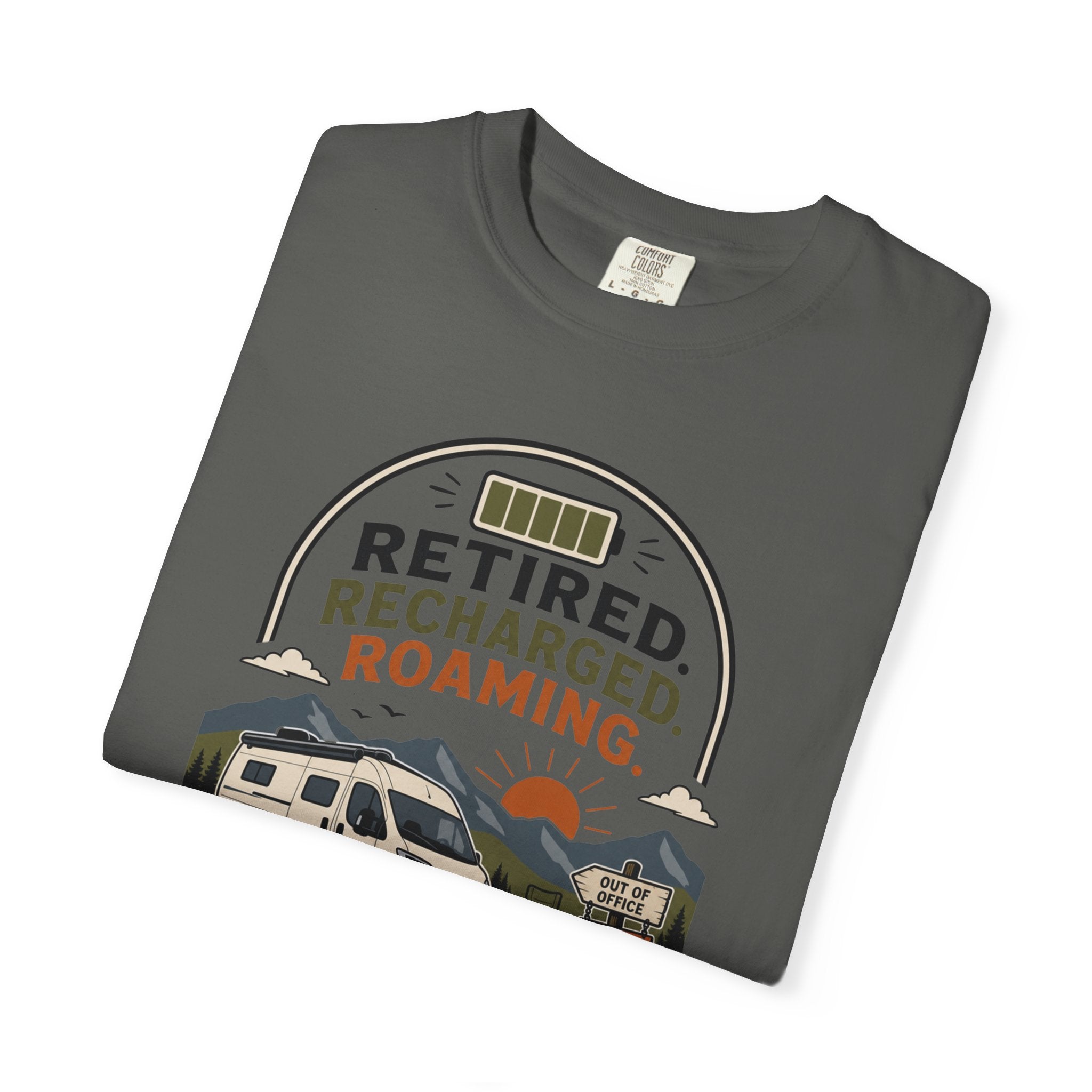 Retired Recharged Roaming - T-Shirt