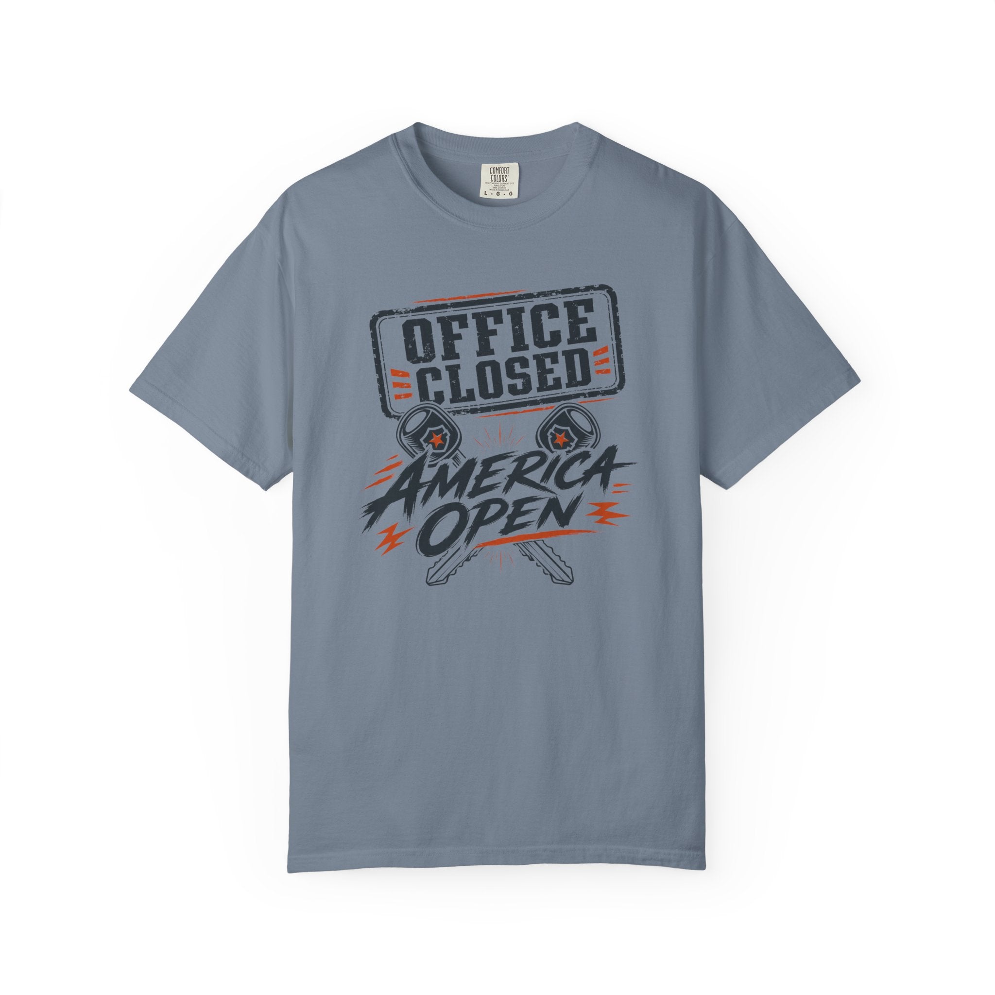 Office Closed America Open - T-Shirt