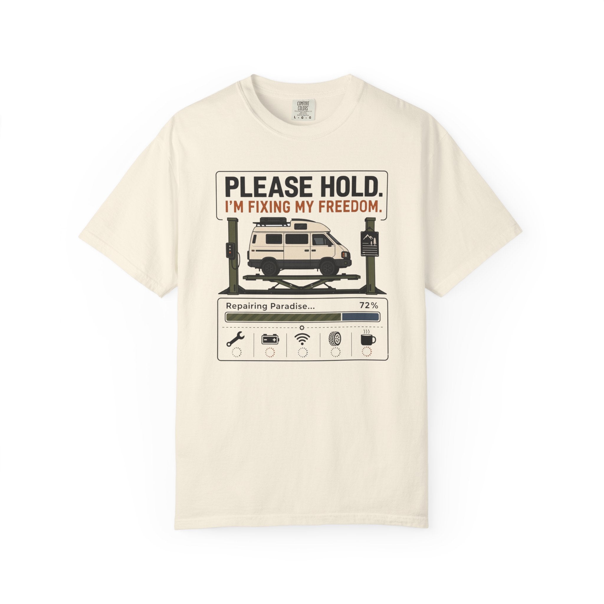 Please Hold I'm Fixing My Freedom - T-Shirt