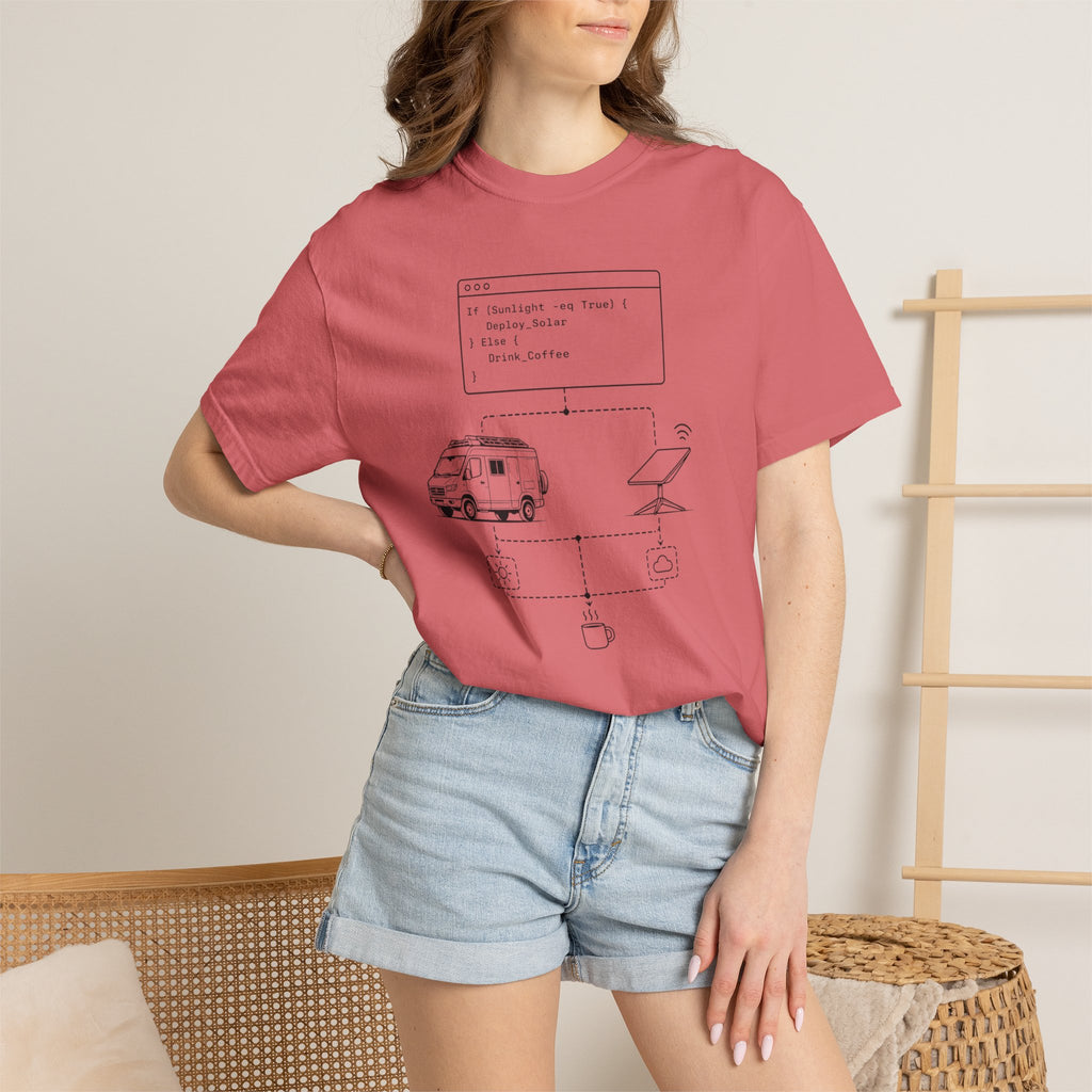 If Sunlight Eq True Deploy Solar - T-Shirt