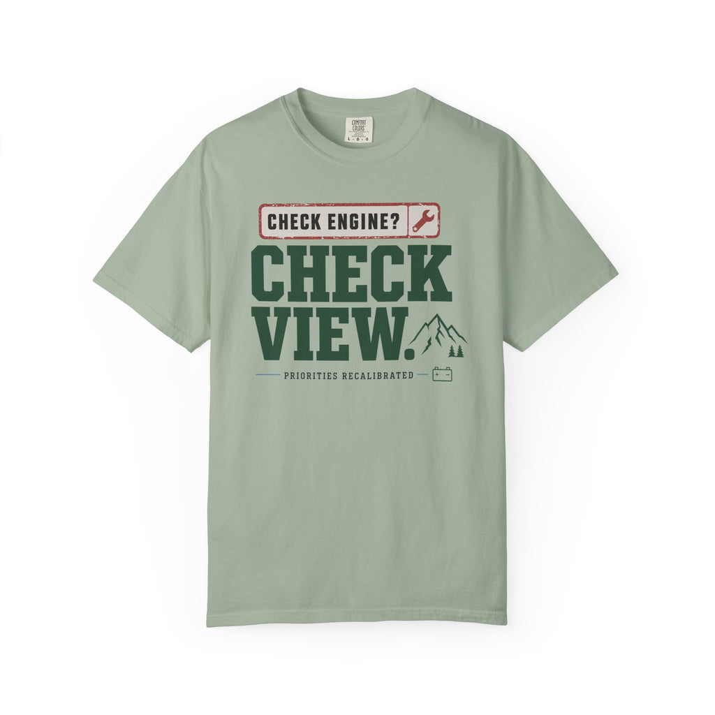 Check Engine Check View - T-Shirt