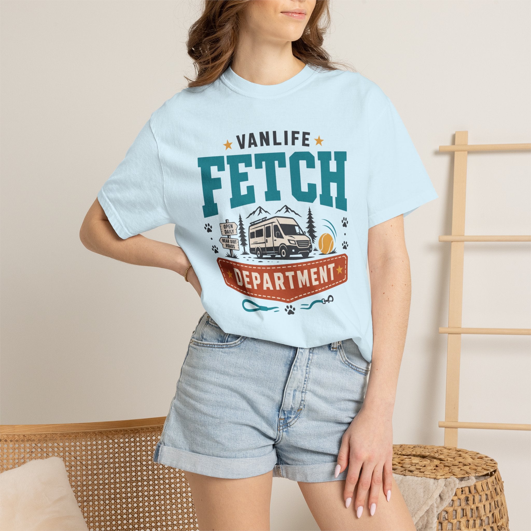 Vanlife Fetch Department - T-Shirt