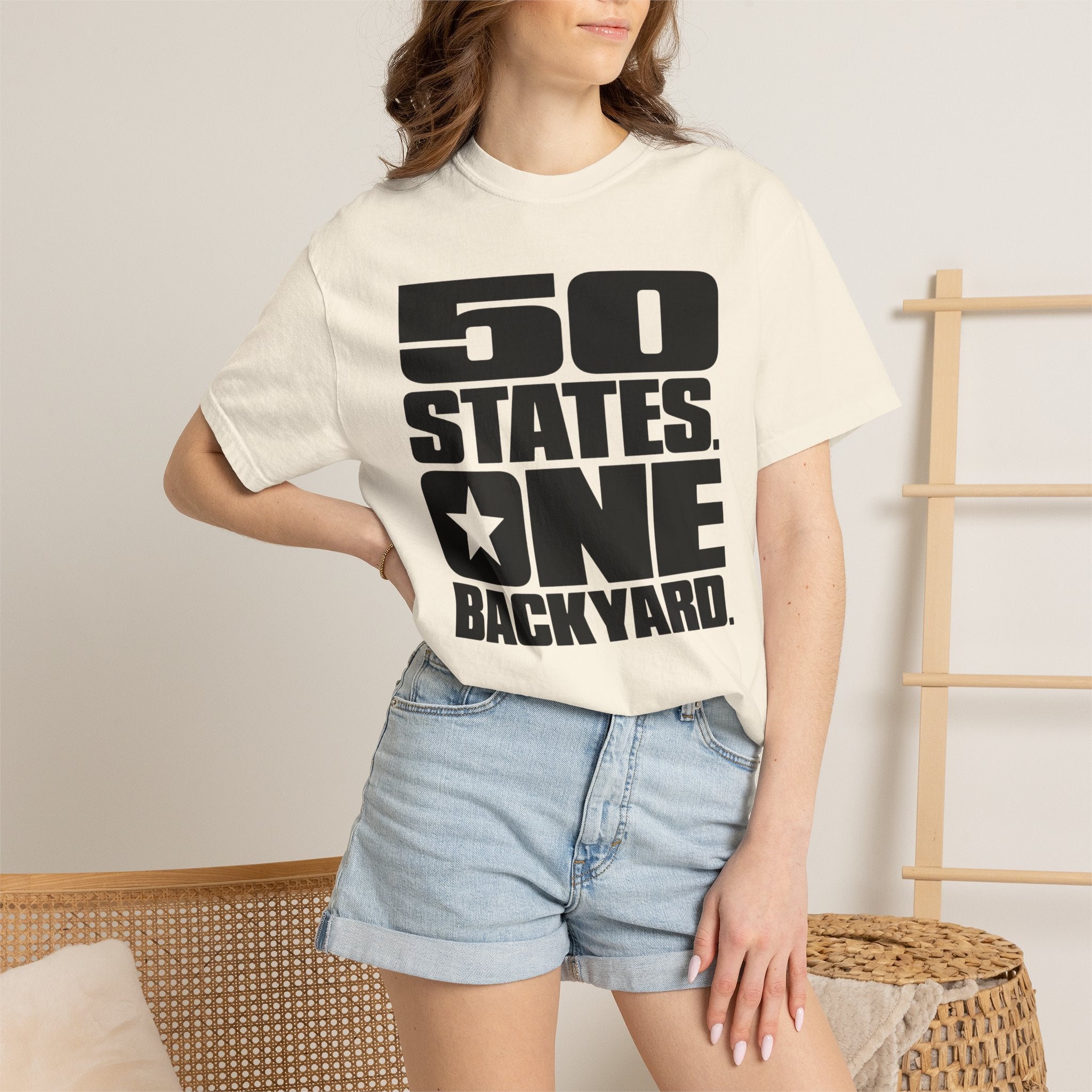 50 States One Backyard - T-Shirt