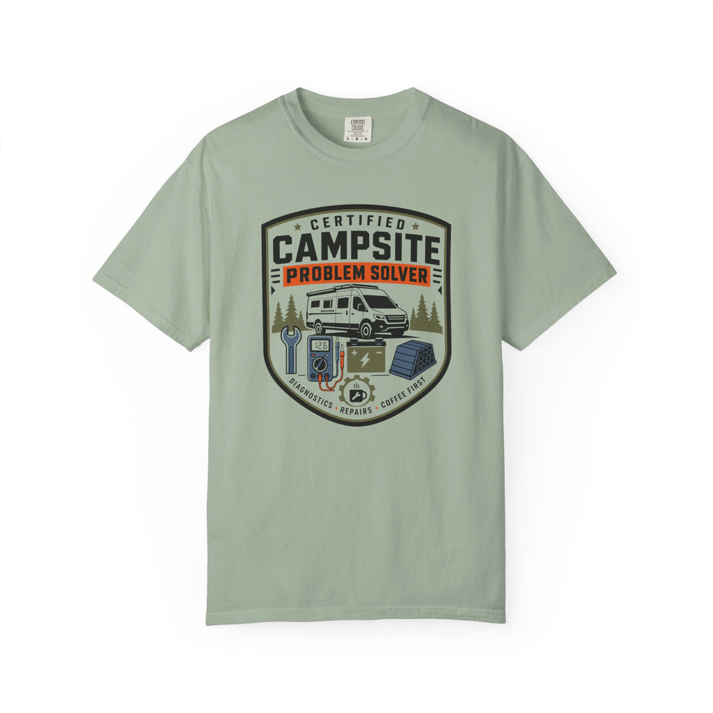 Certified Campsite Problem Solver - T-Shirt