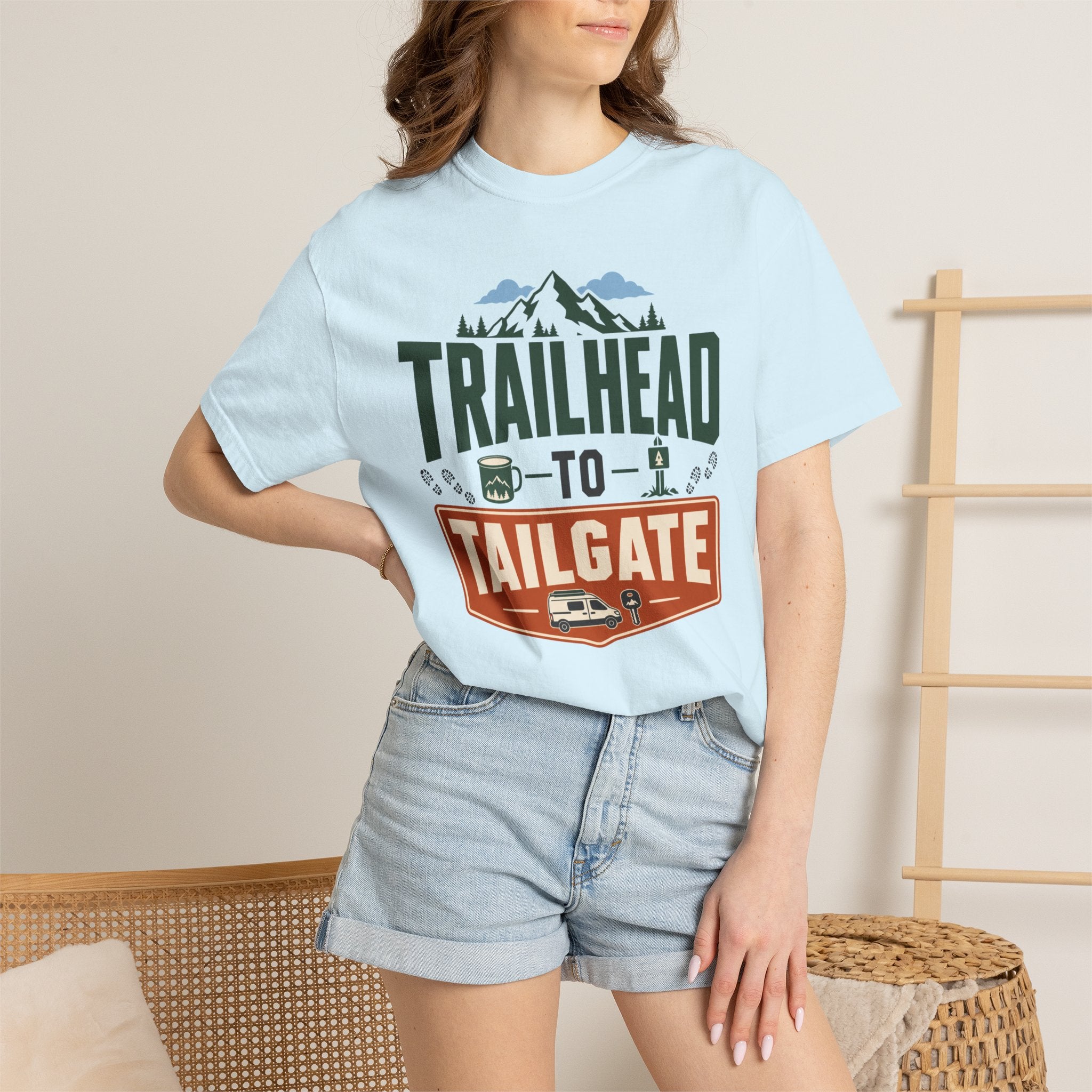 Trailhead To Tailgate - T-Shirt
