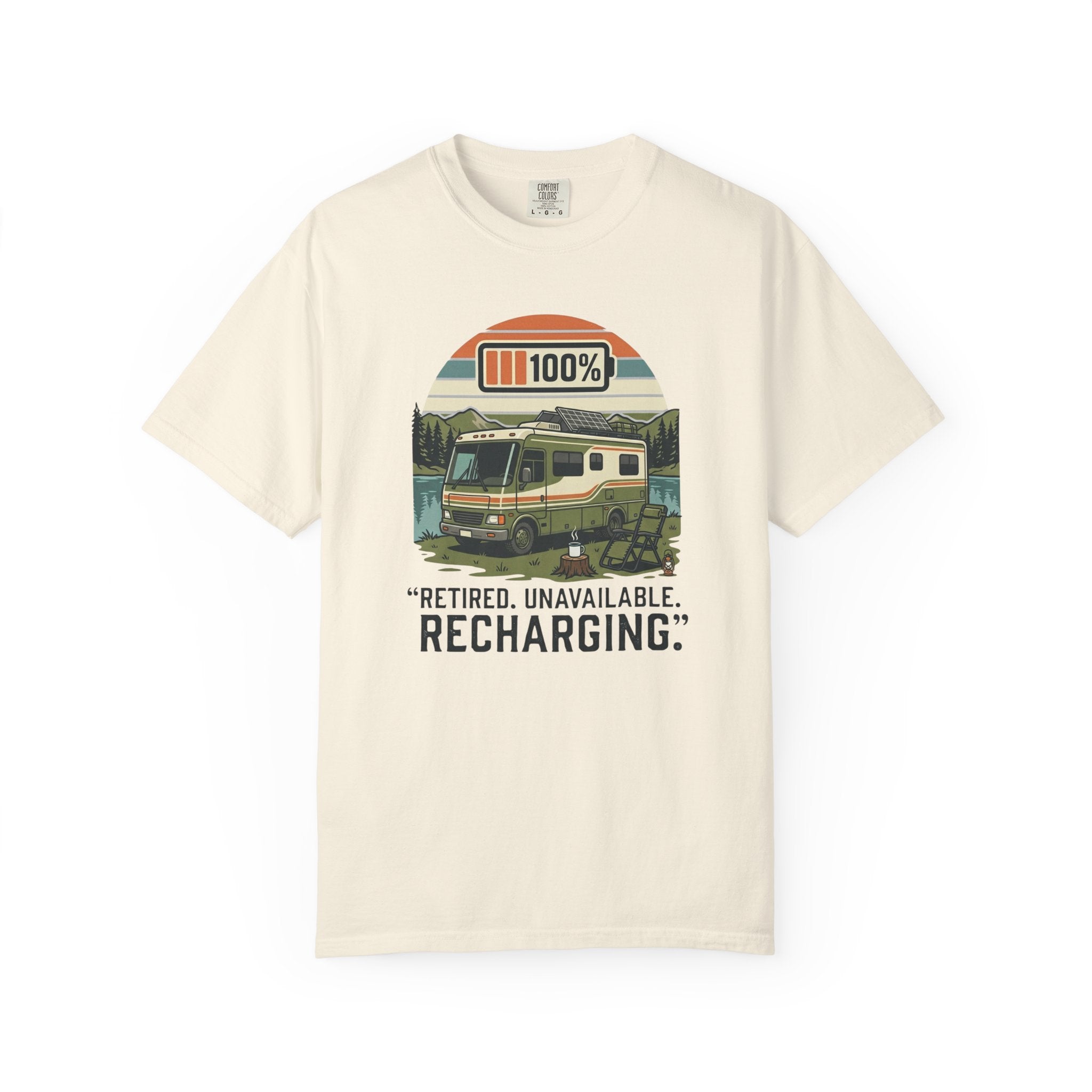 Retired Unavailable Recharging - T-Shirt