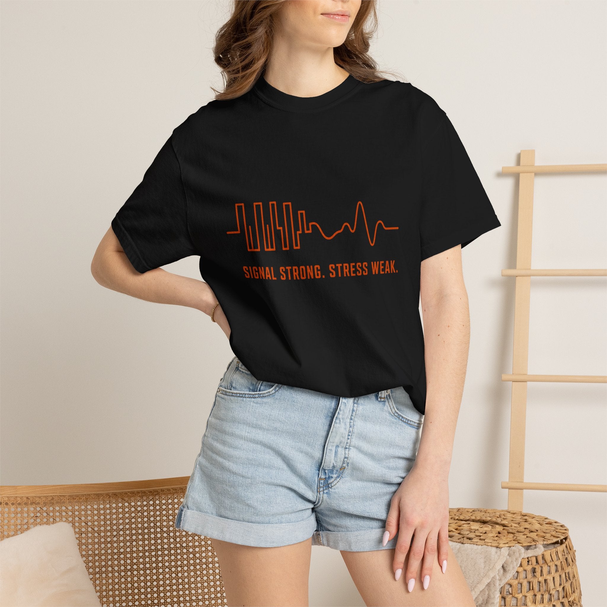 Signal Strong Stress Weak - T-Shirt