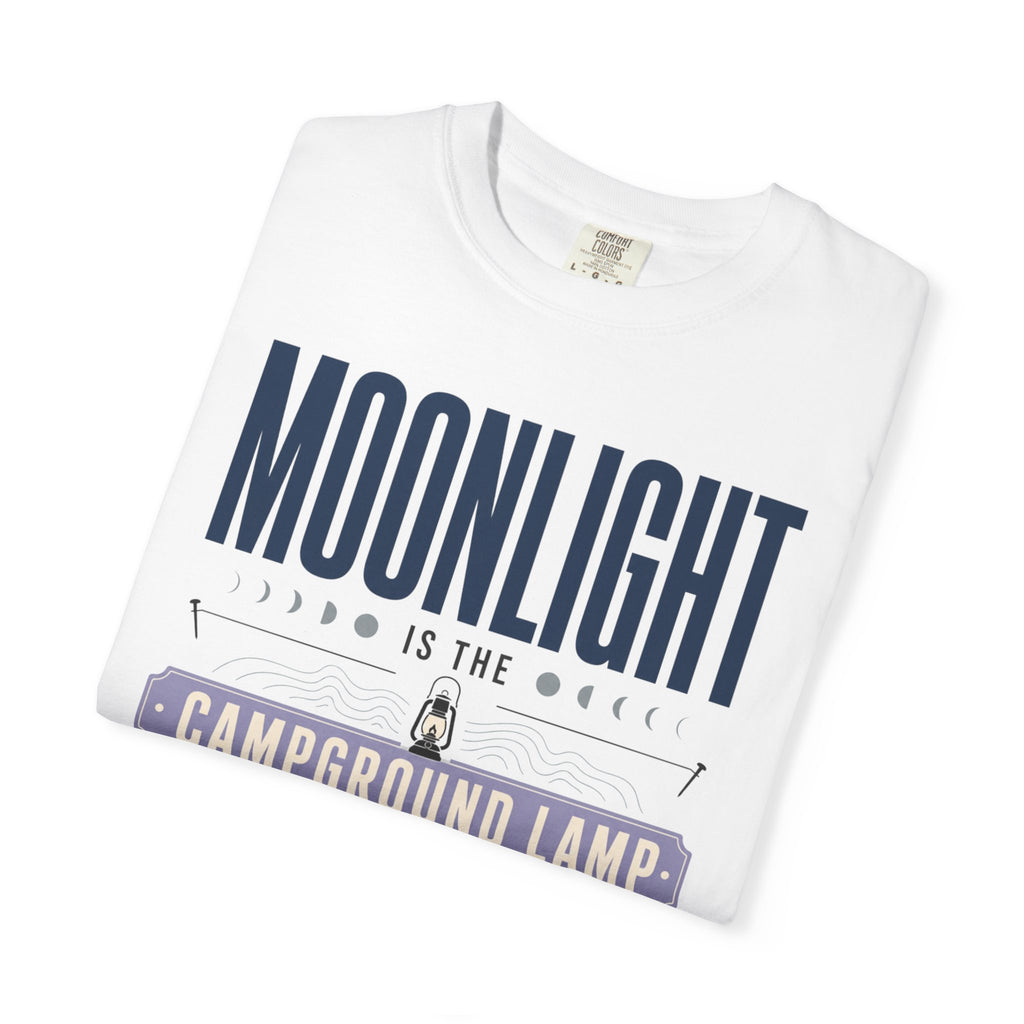 Moonlight Is The Campground Lamp - T-Shirt