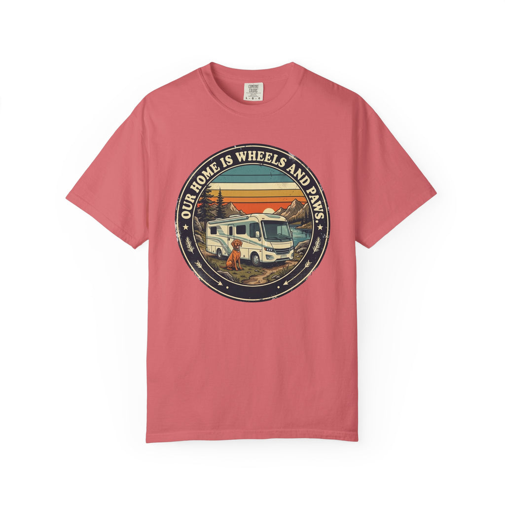 Our Home Is Wheels And Paws - T-Shirt