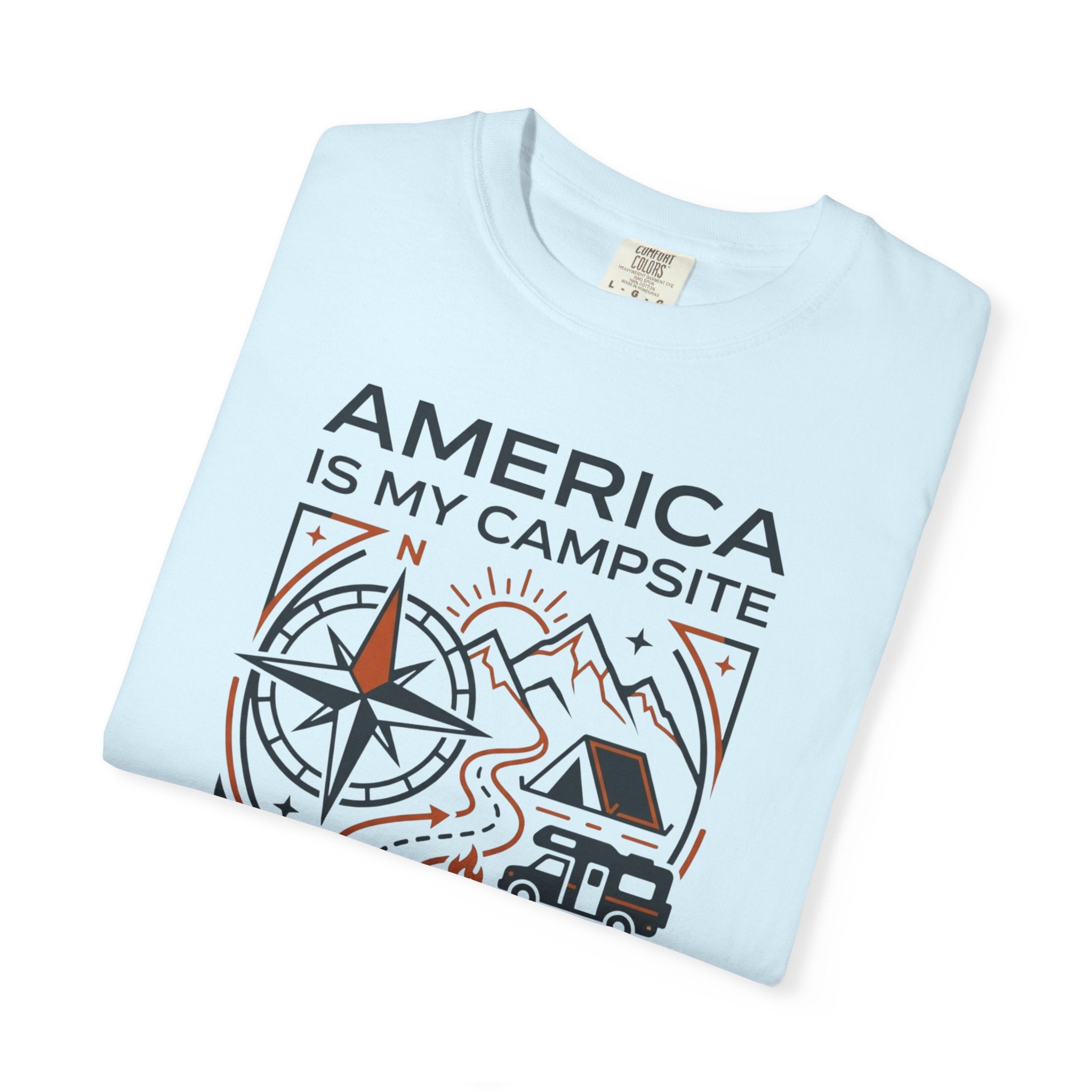 America Is My Campsite - T-Shirt