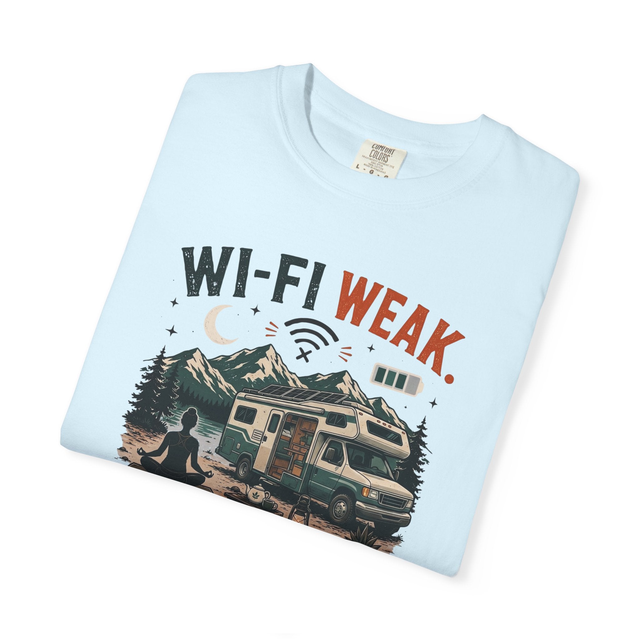 Wi-Fi Weak Inner Peace Strong - T-Shirt