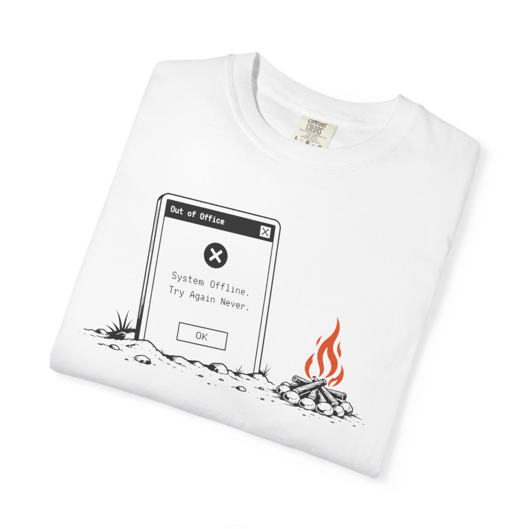 System Offline Try Again Never - T-Shirt