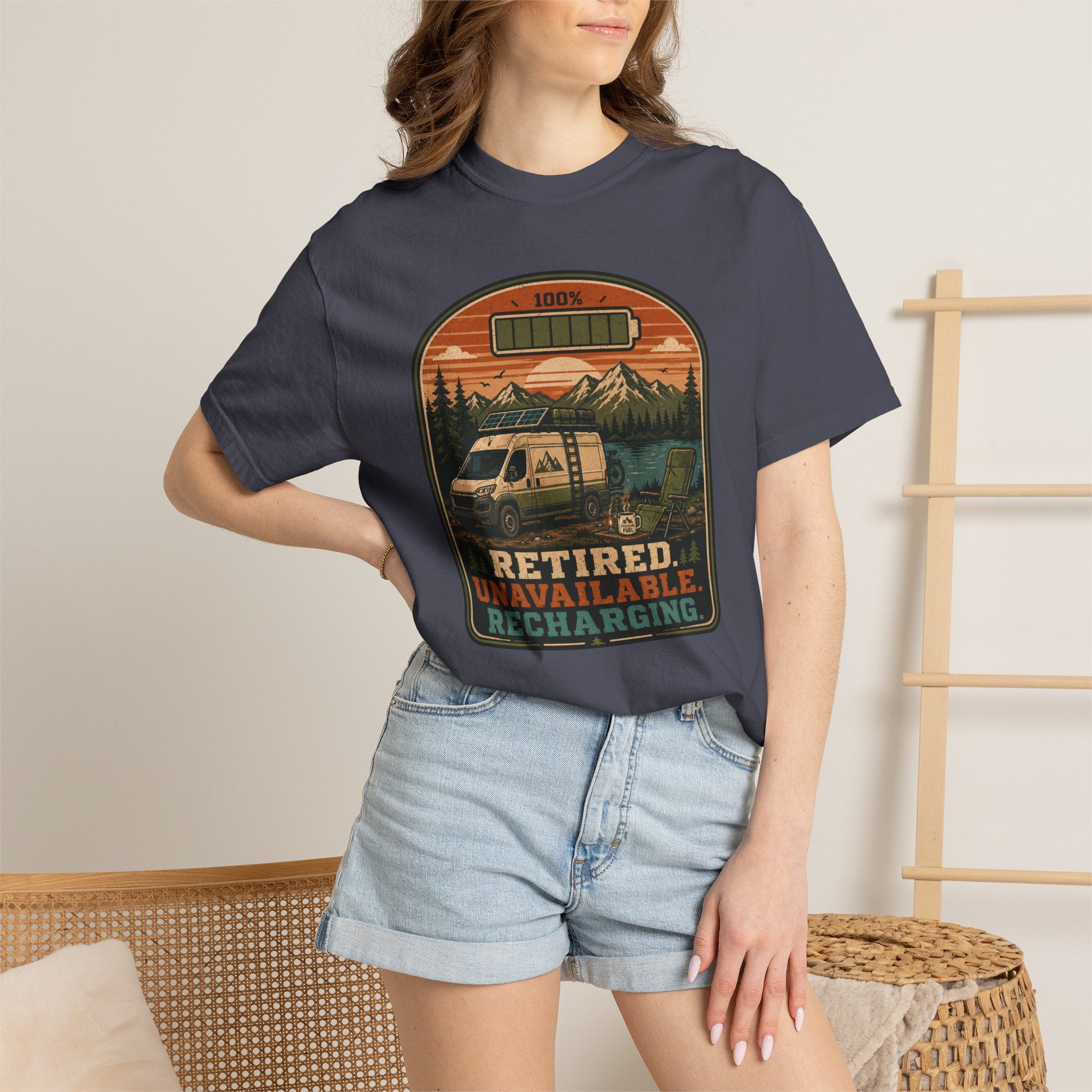 Retired Unavailable Recharging - T-Shirt