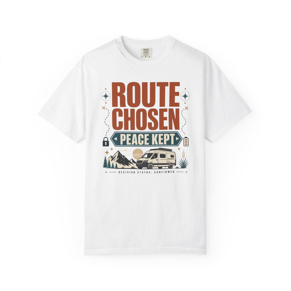 Route Chosen Peace Kept - T-Shirt