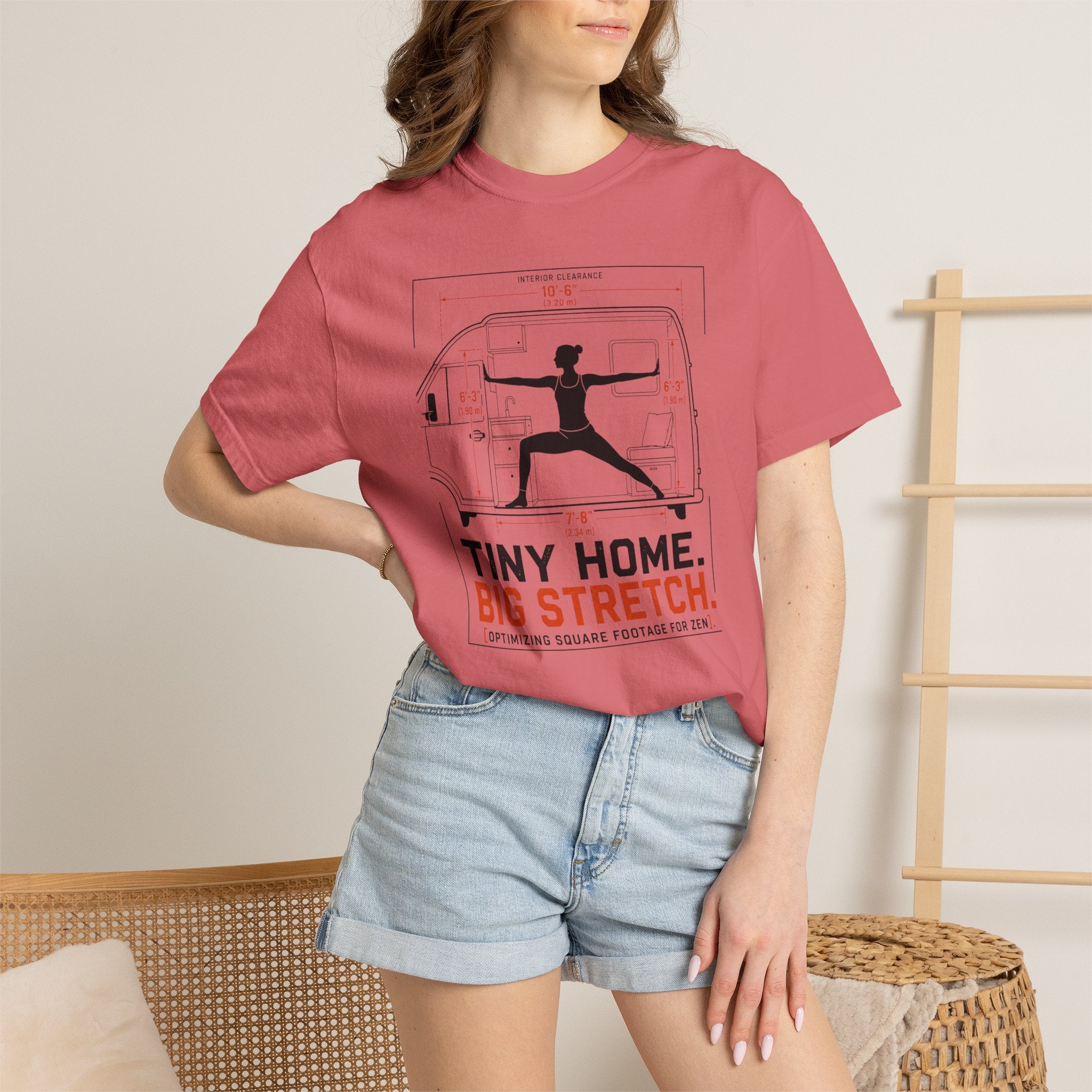 Tiny Home Big Stretch Optimizing Square Footage For Zen - T-Shirt