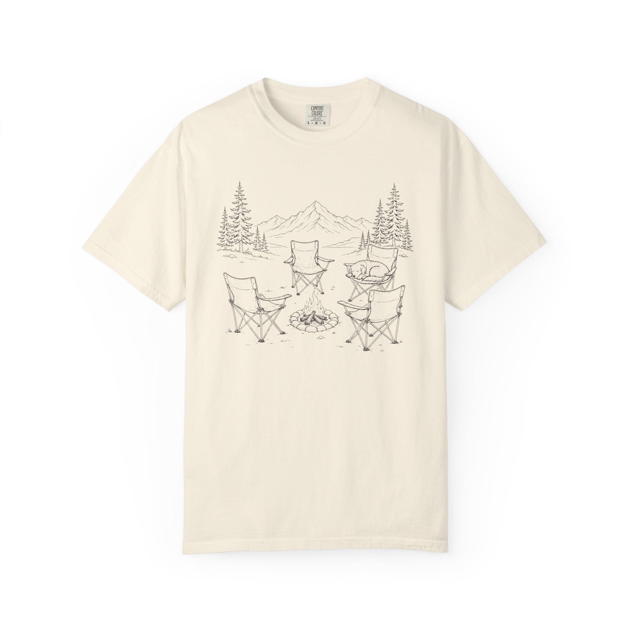 Camp Chair Occupied - T-Shirt