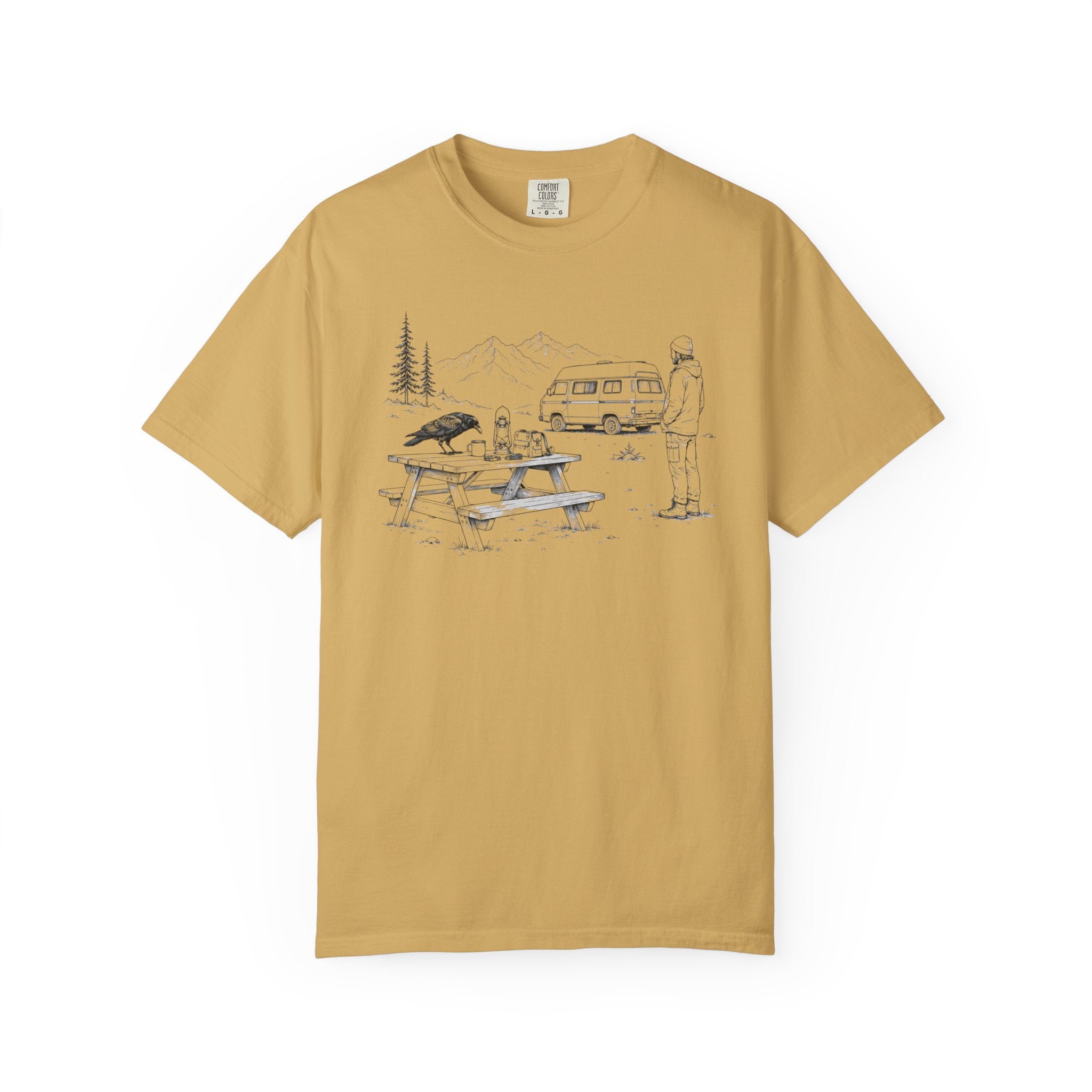 Camp Coffee Raven - T-Shirt