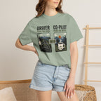 Driver Picks The Road Co Pilot Picks The Coffee - T-Shirt