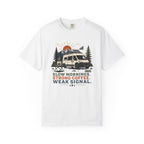 Slow Mornings Strong Coffee Weak Signal - T-Shirt