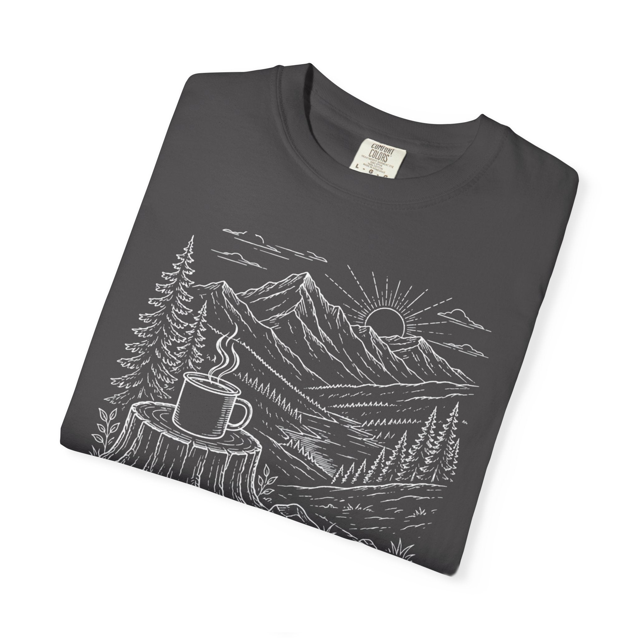 Peak Voltage Starts With Camp Coffee - T-Shirt