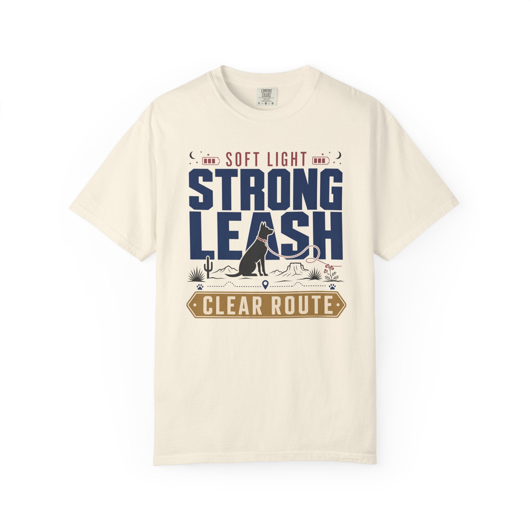 Soft Light Strong Leash Clear Route - T-Shirt