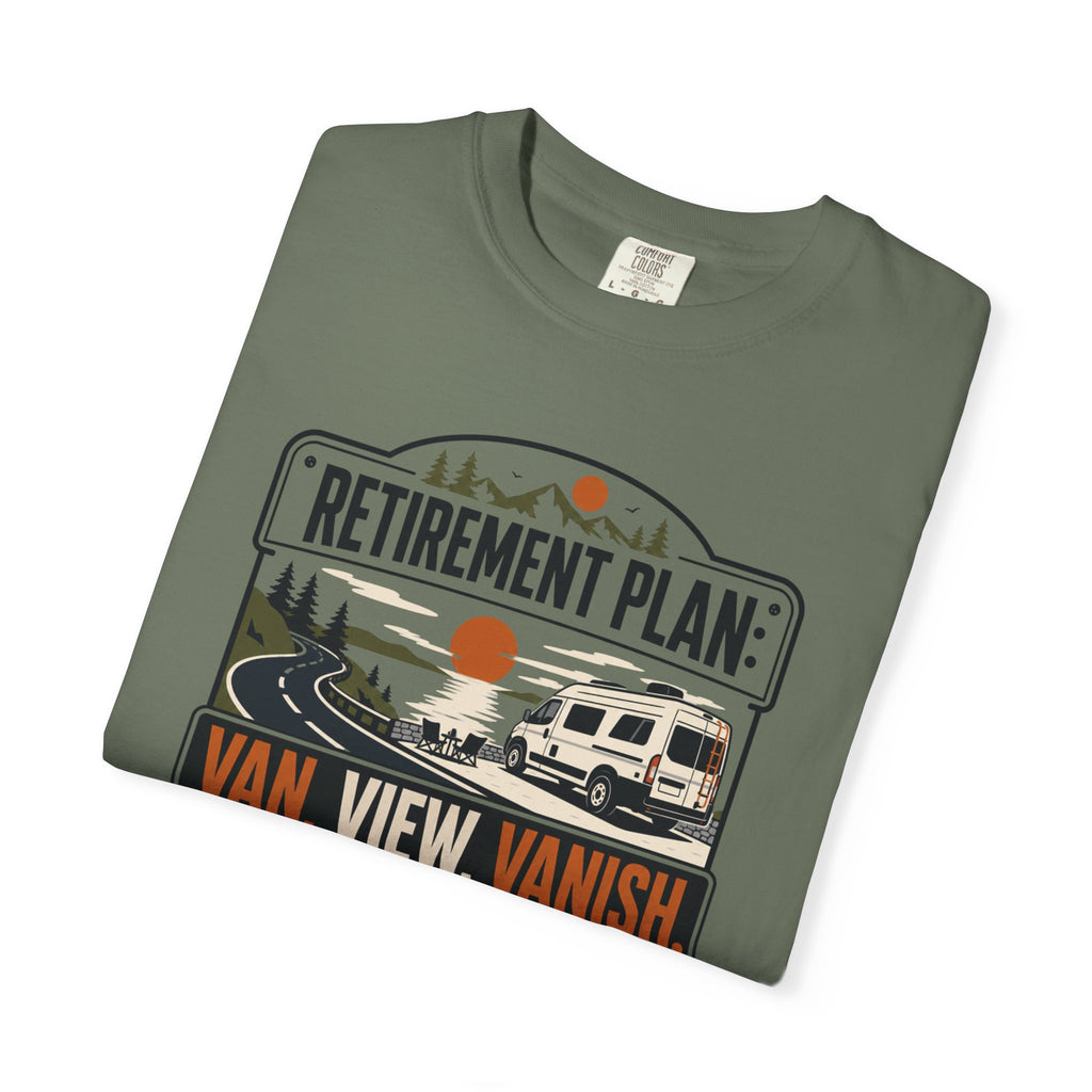 Retirement Plan Van View Vanish - T-Shirt